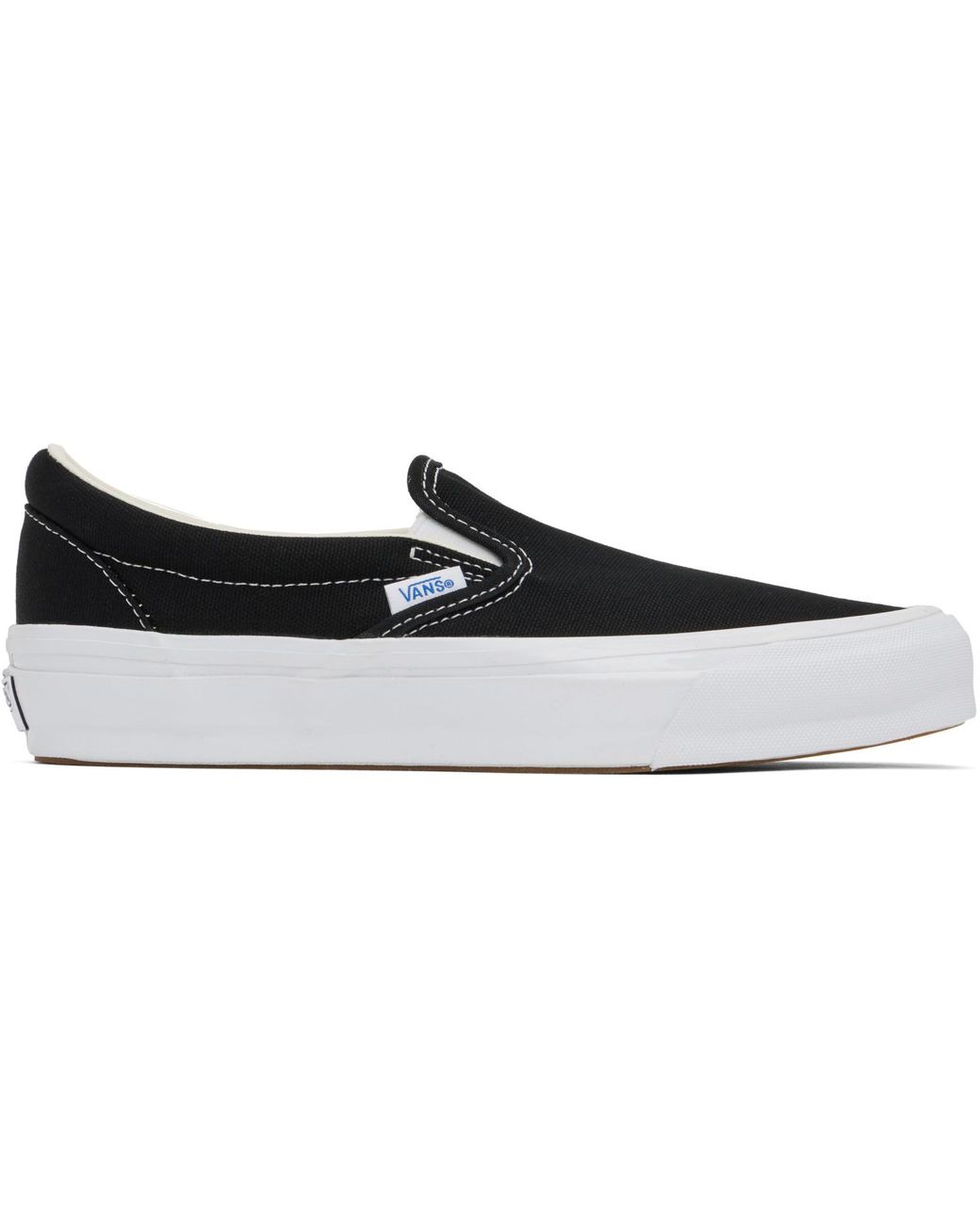 Vans Black Lx Slip-On Reissue 98 Sneakers for men
