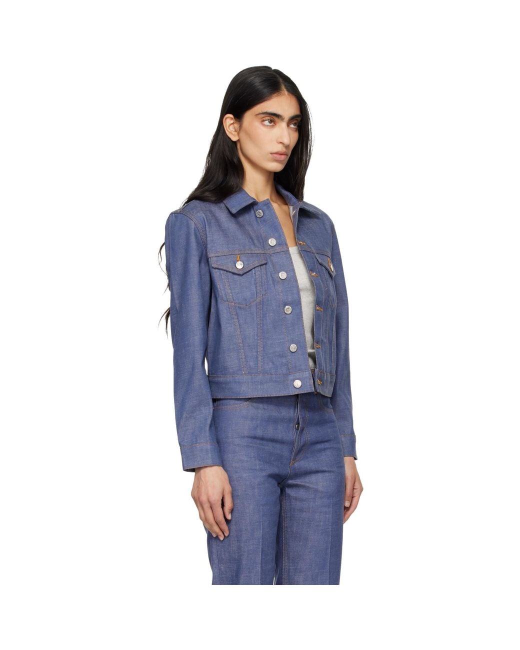 A.P.C. Blue Dion Denim Jacket