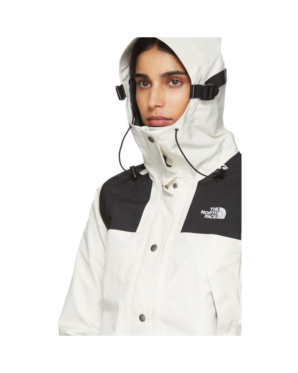 The North Face Off-white And Black Gtx 1990 Mountain Jacket | Lyst 