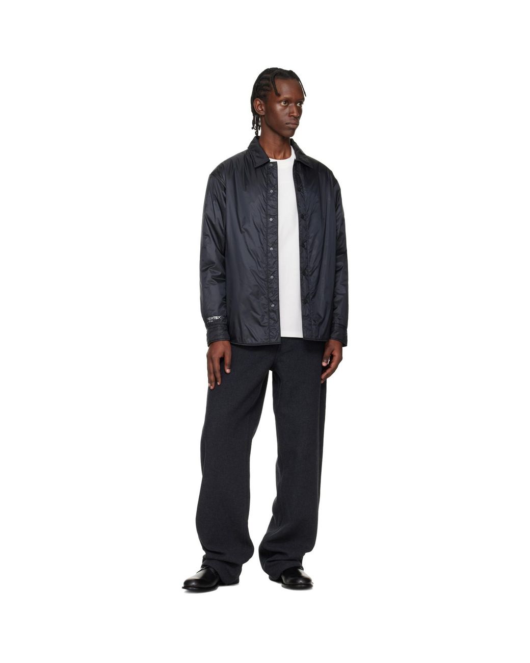 HUGO Blue Pertex Overshirt for men