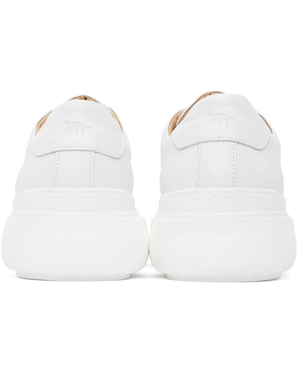 Tiger Of Sweden Leather Stam Sneakers in White for Men | Lyst