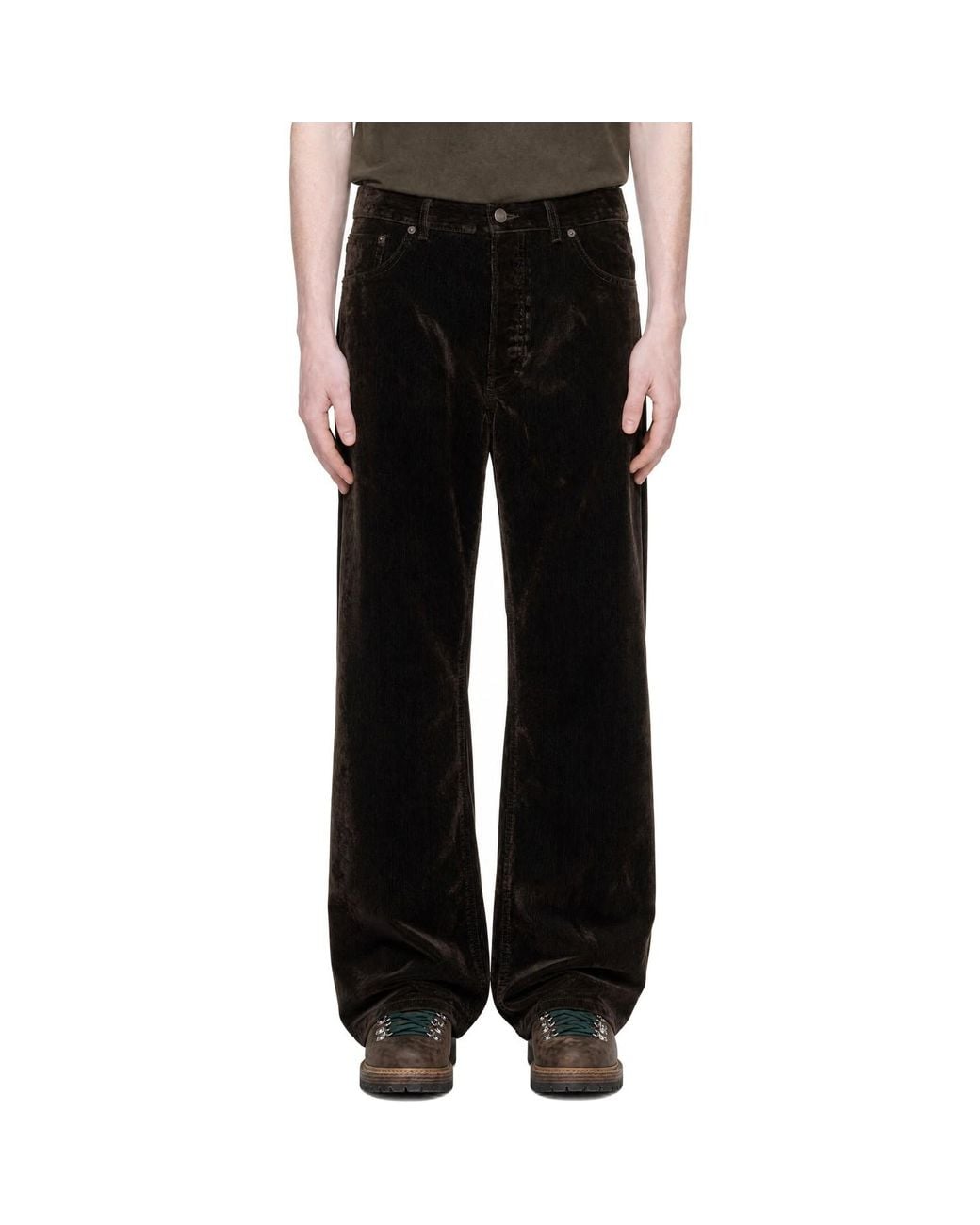 Jeanerica Black Vega Trousers for men