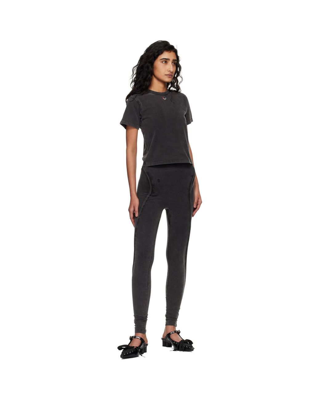 OTTOLINGER Black Sculpted Hip Exo Leggings