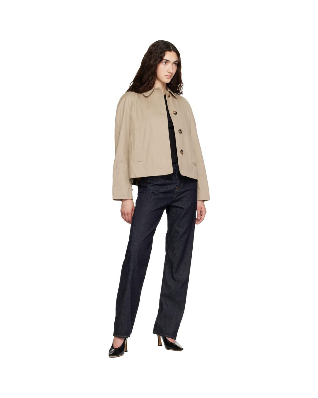 Burberry Natural Tropical Gabardine Jacket