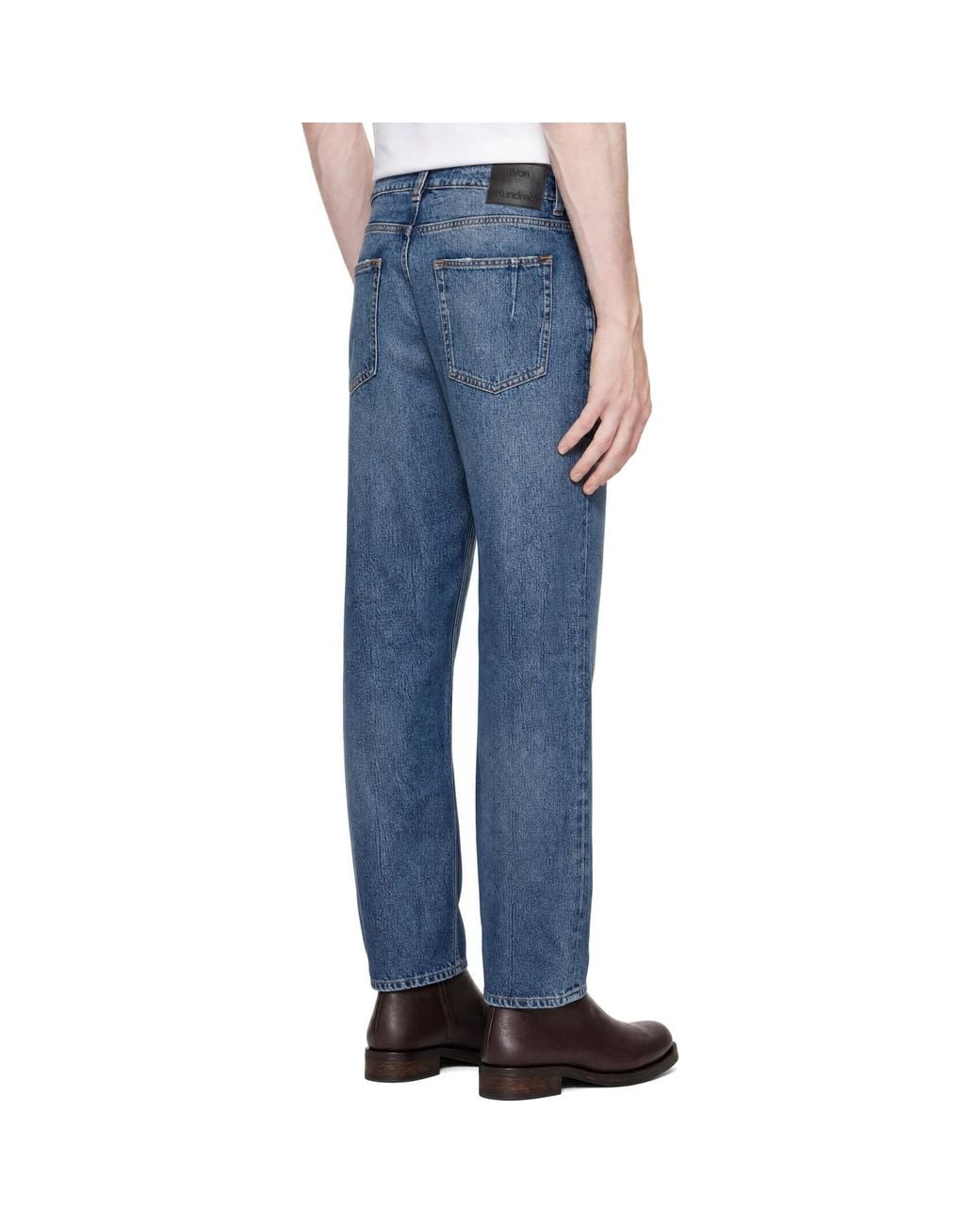 Won Hundred Blue Steve Jeans for men
