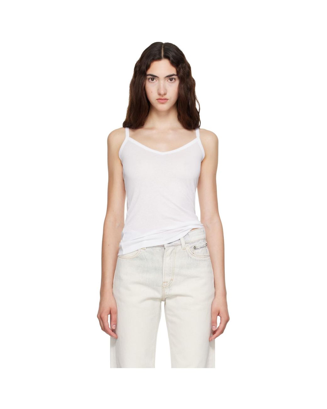 Flore Flore White Isla Camisole
