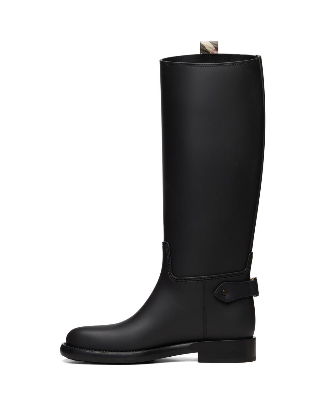 Burberry Black Cavalier Outdoor Boots