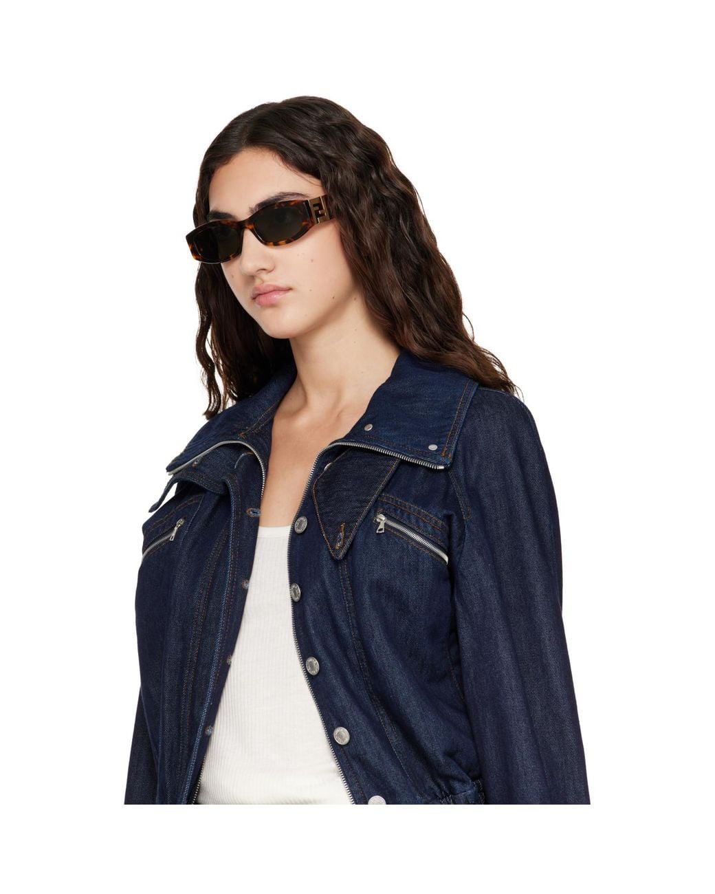 Fendi Brown 'Forever Sunglasses