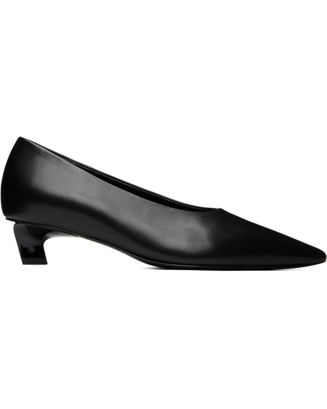 Rag & Bone Black Paloma Leather Heels