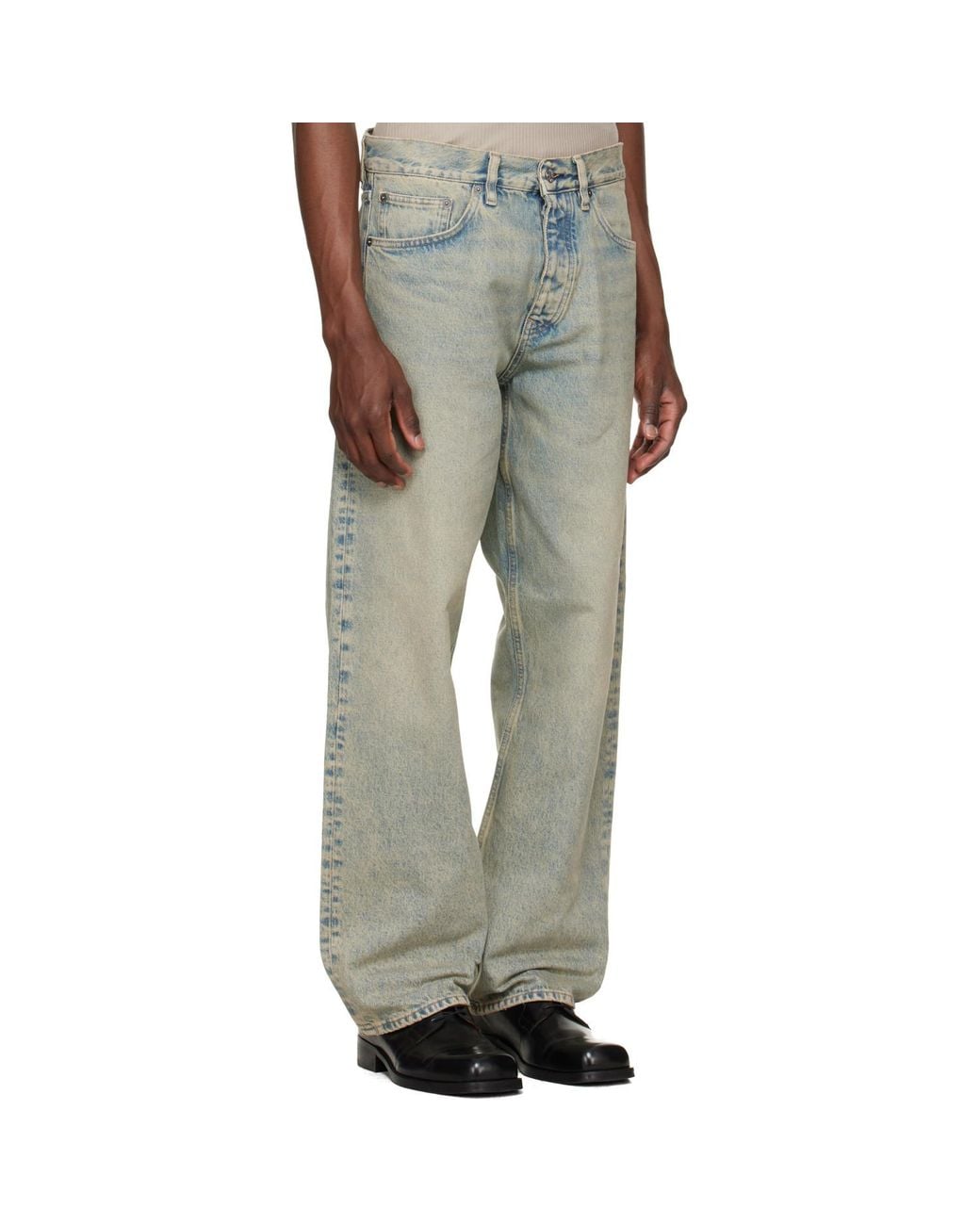 sunflower Multicolor Loose Jeans for men