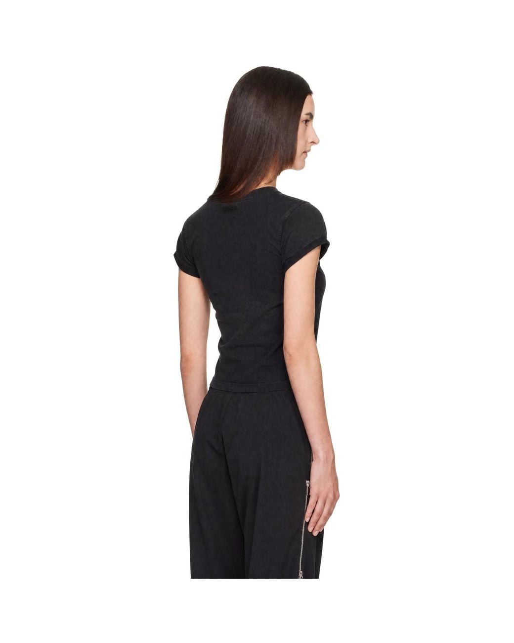 Vetements Black 'Femme' Fitted T-Shirt