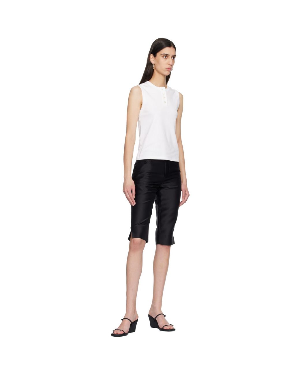Flore Flore White Jess Tank Top
