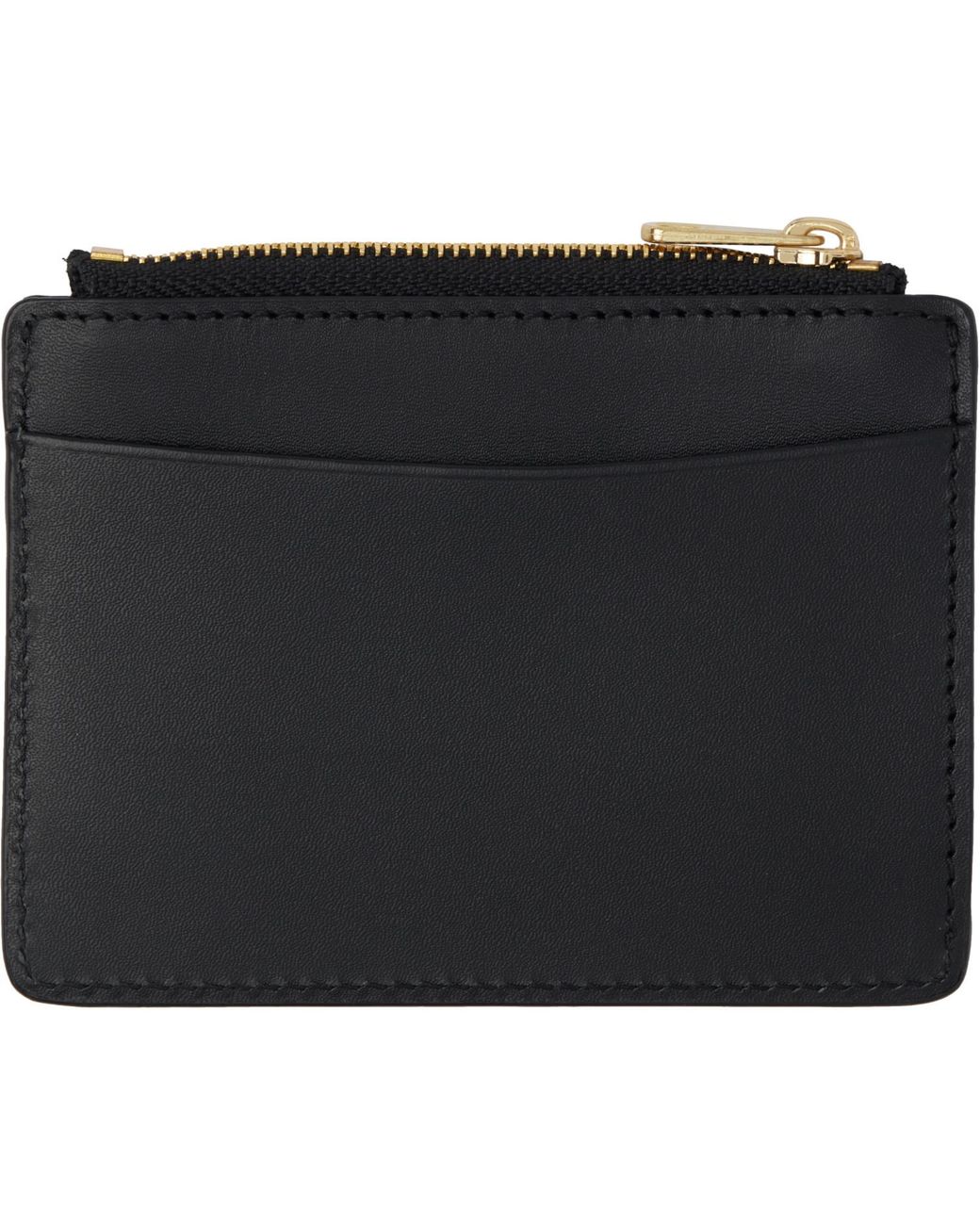 A.P.C. Black Paris Cardholder
