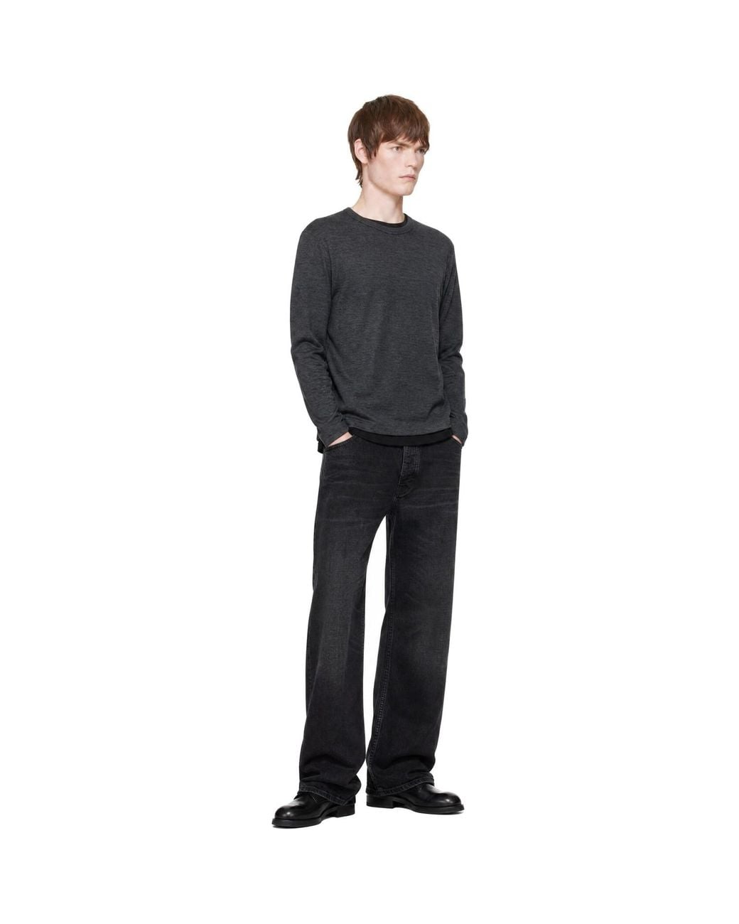 Nudie Jeans Black Loud Larry Jeans for men