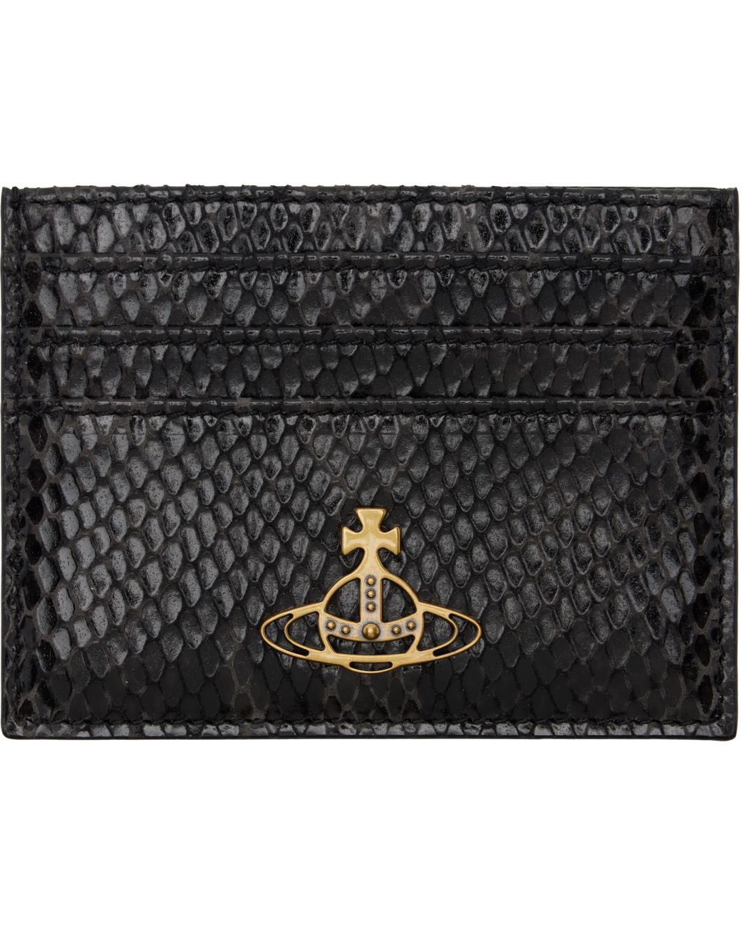 Vivienne Westwood Women's Flat Card Holder Silver main image 1