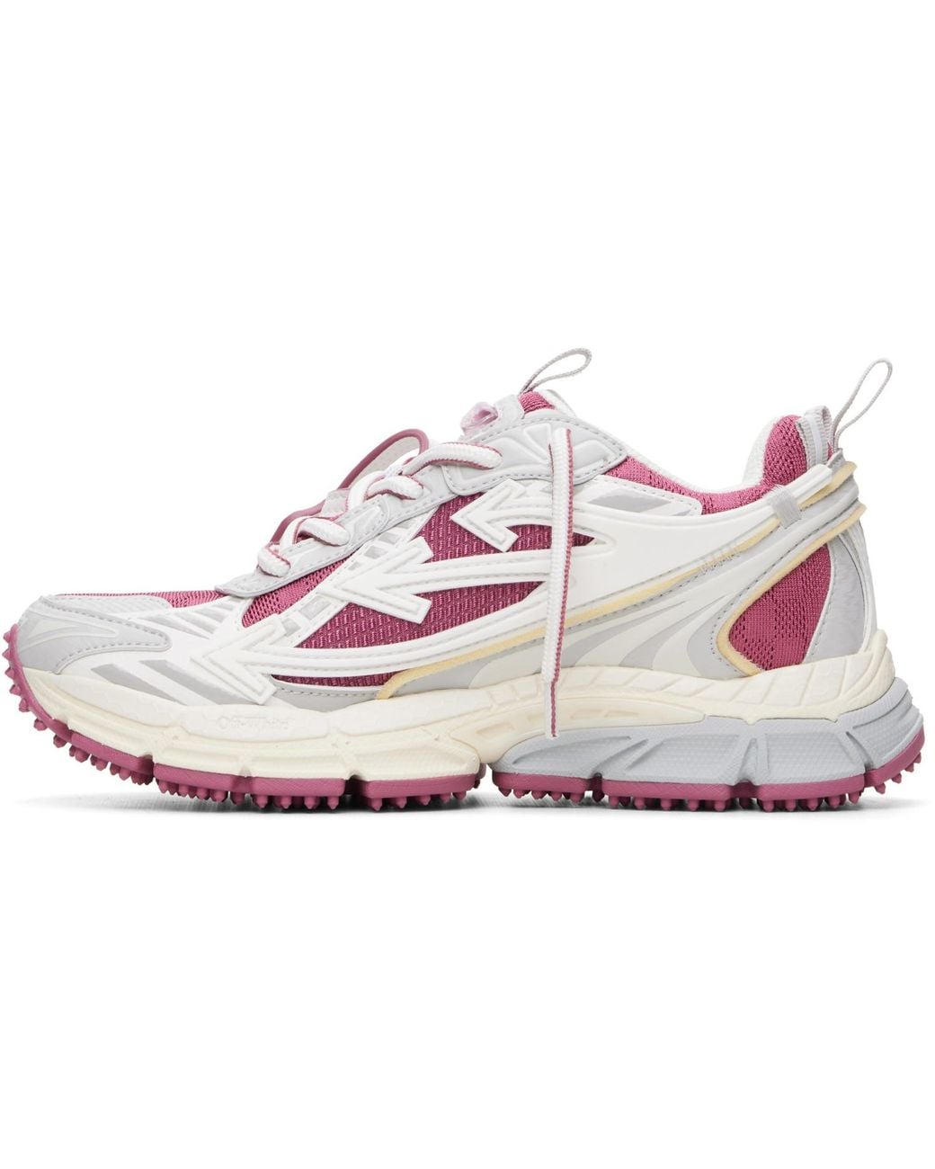 Off-White c/o Virgil Abloh Pink 'Be Right Back' Sneakers