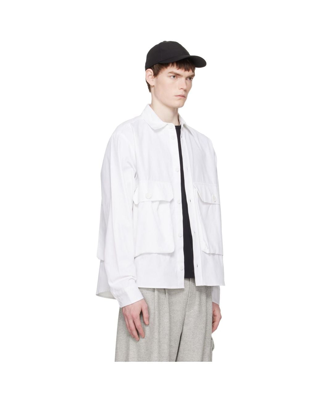 Reese Cooper White Shirt for men