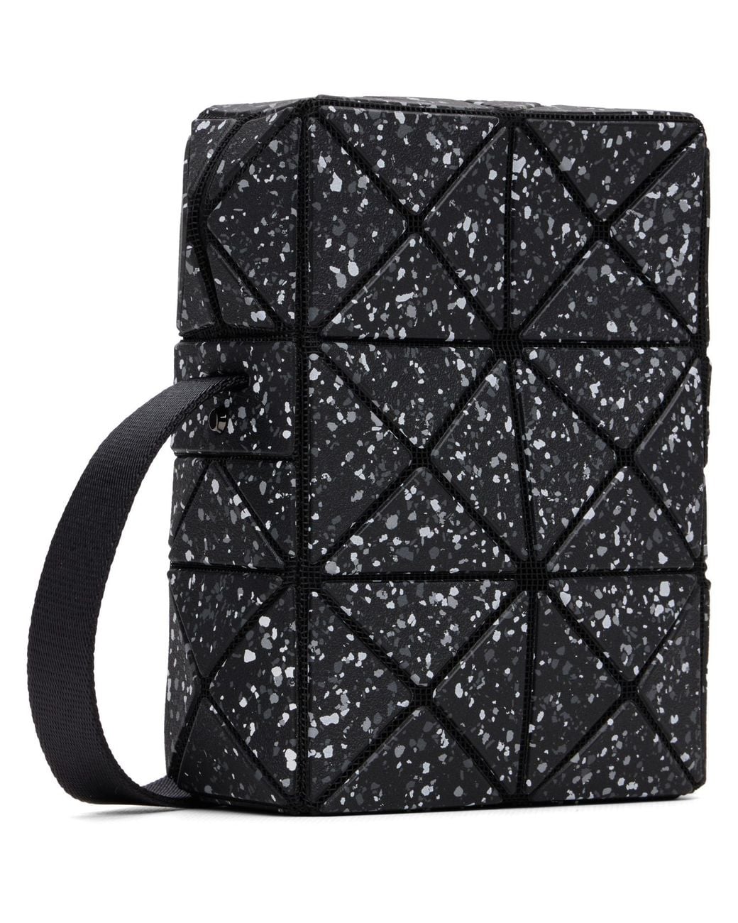 Issey Miyake Black City Messenger Bag for men