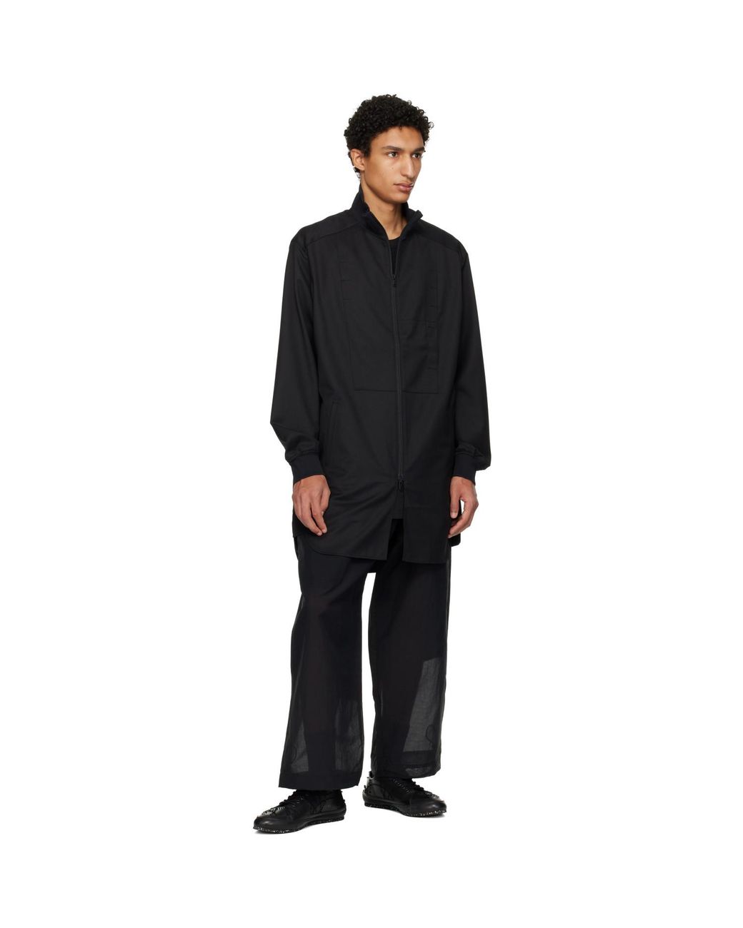 Y-3 Black Ut Straightleg Cargo Pants for men