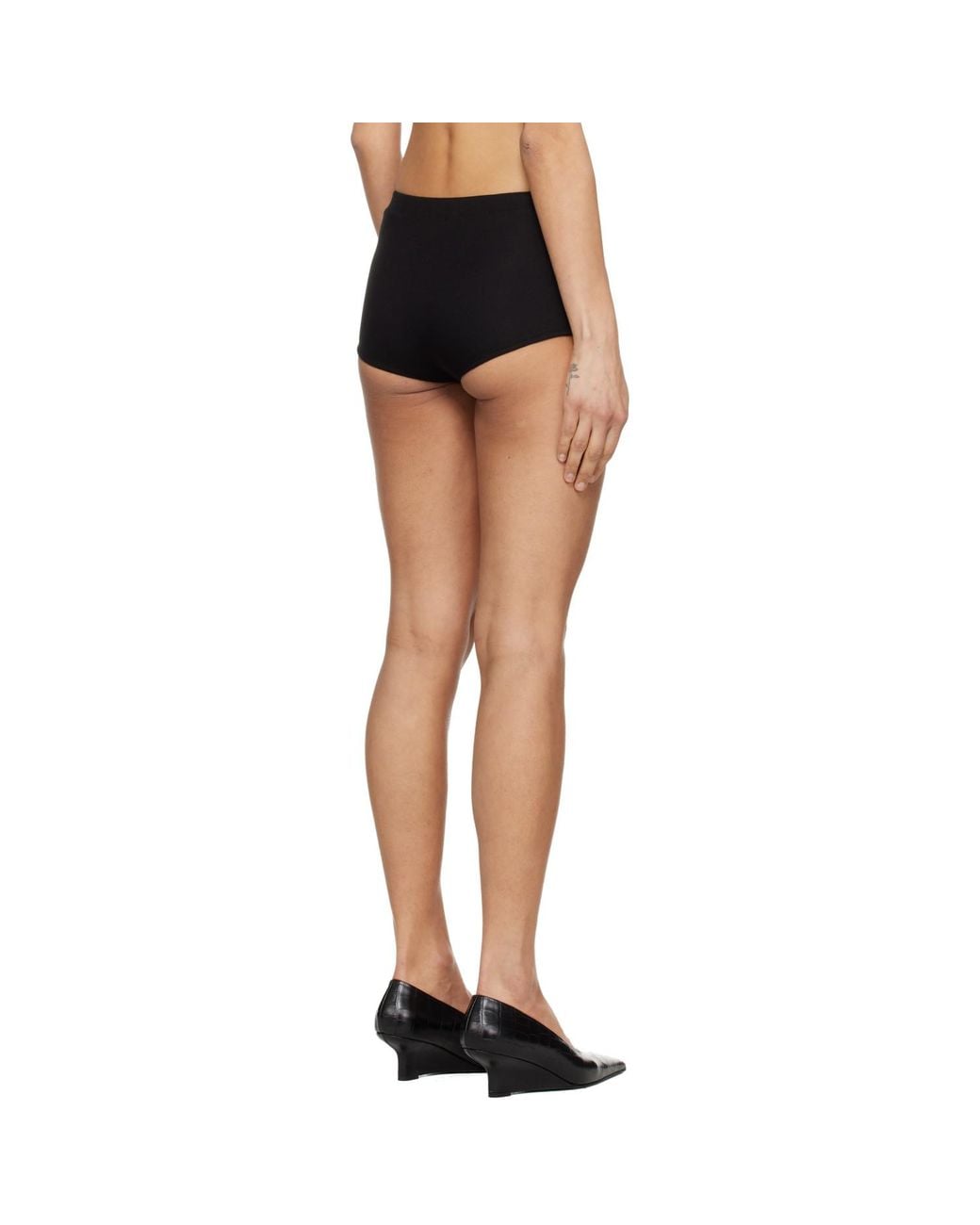 Entire studios Black Booty Shorts