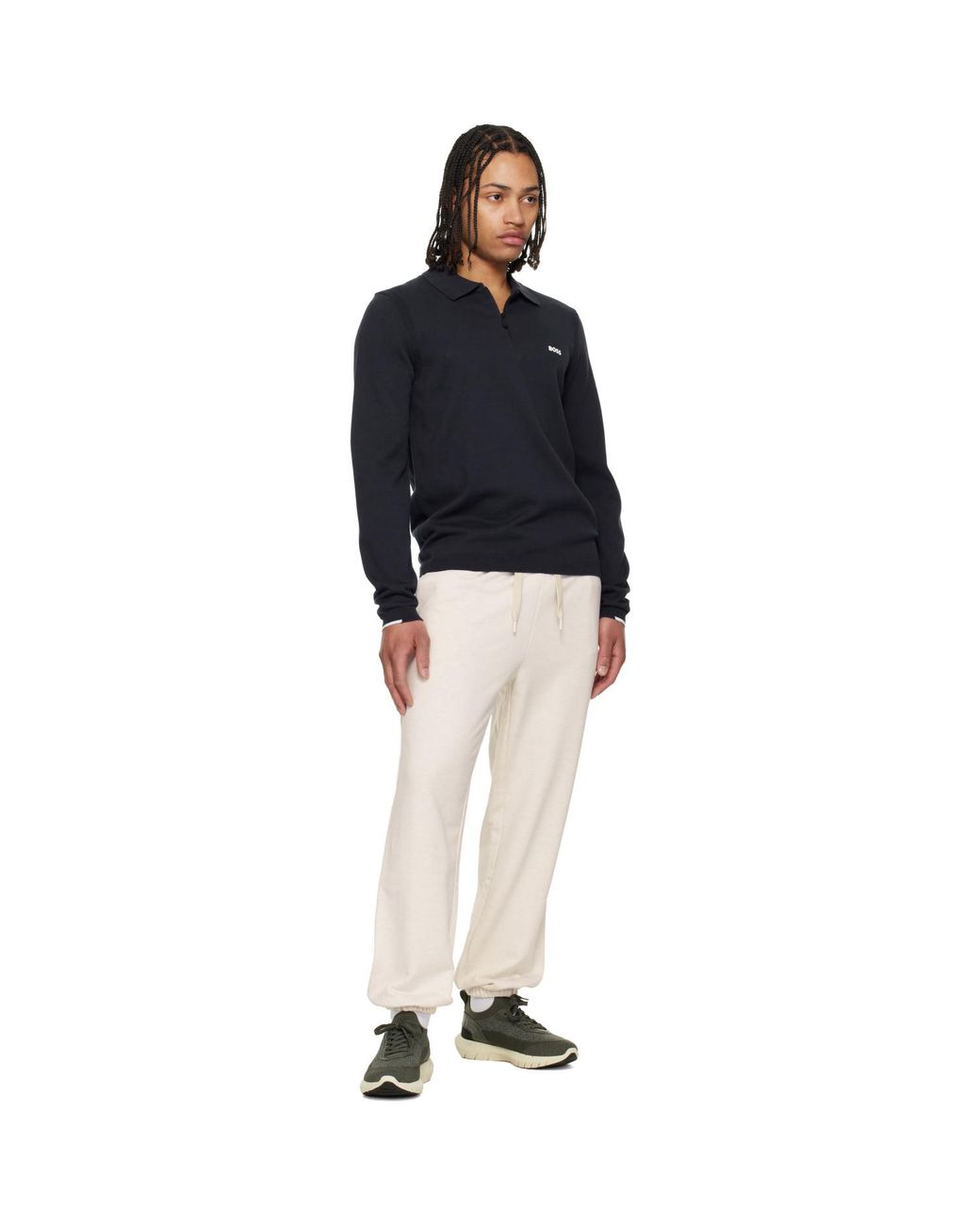 Boss Black Regular-Fit Cotton Polo for men