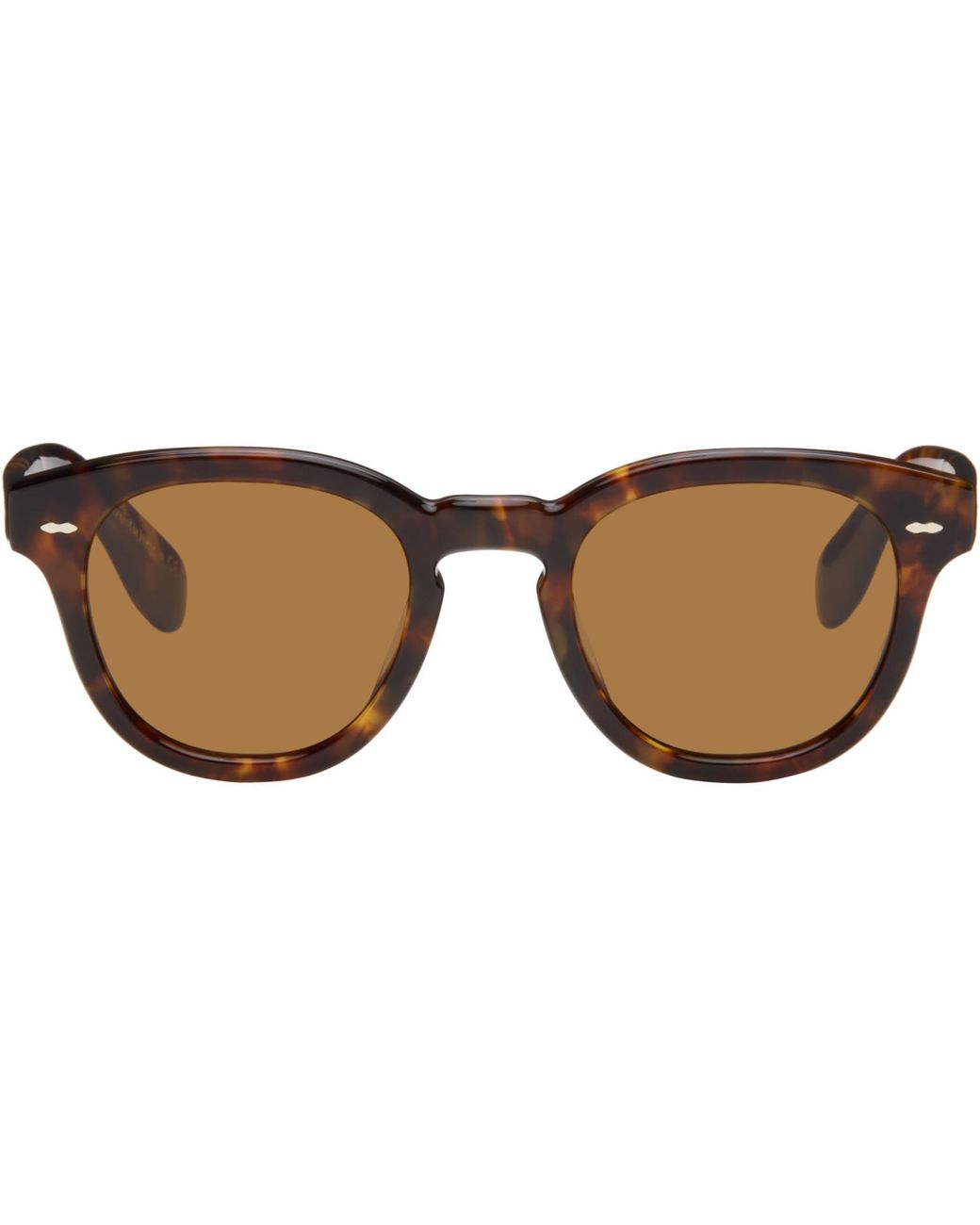 Oliver Peoples Brown Cary Grant Sunglasses for men