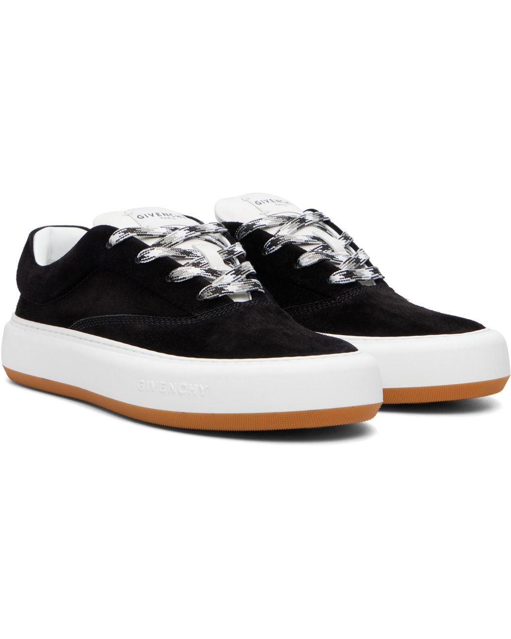 Givenchy Black New City Suede Sneakers for men