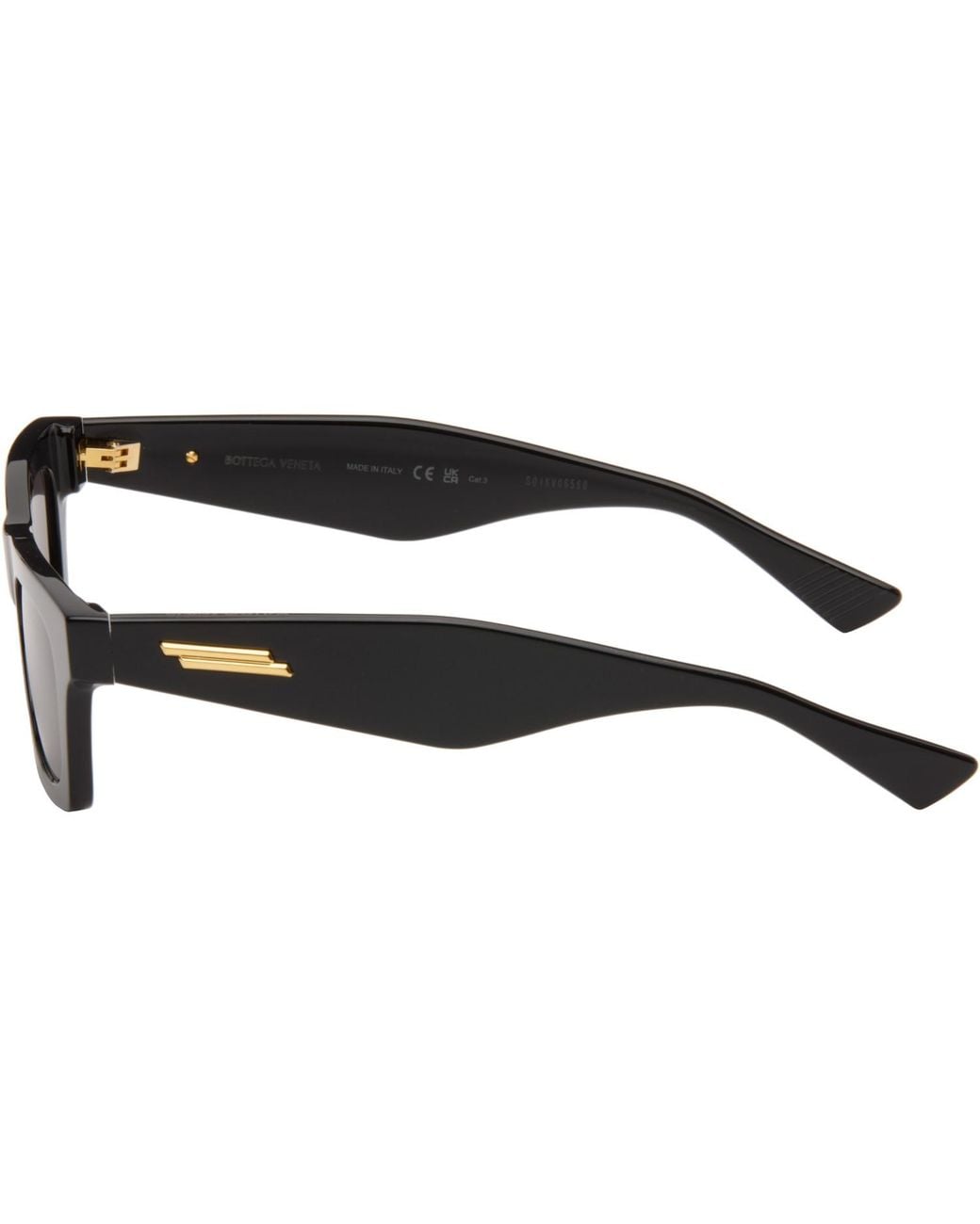 Bottega Veneta Black Ribbon Sunglasses for men