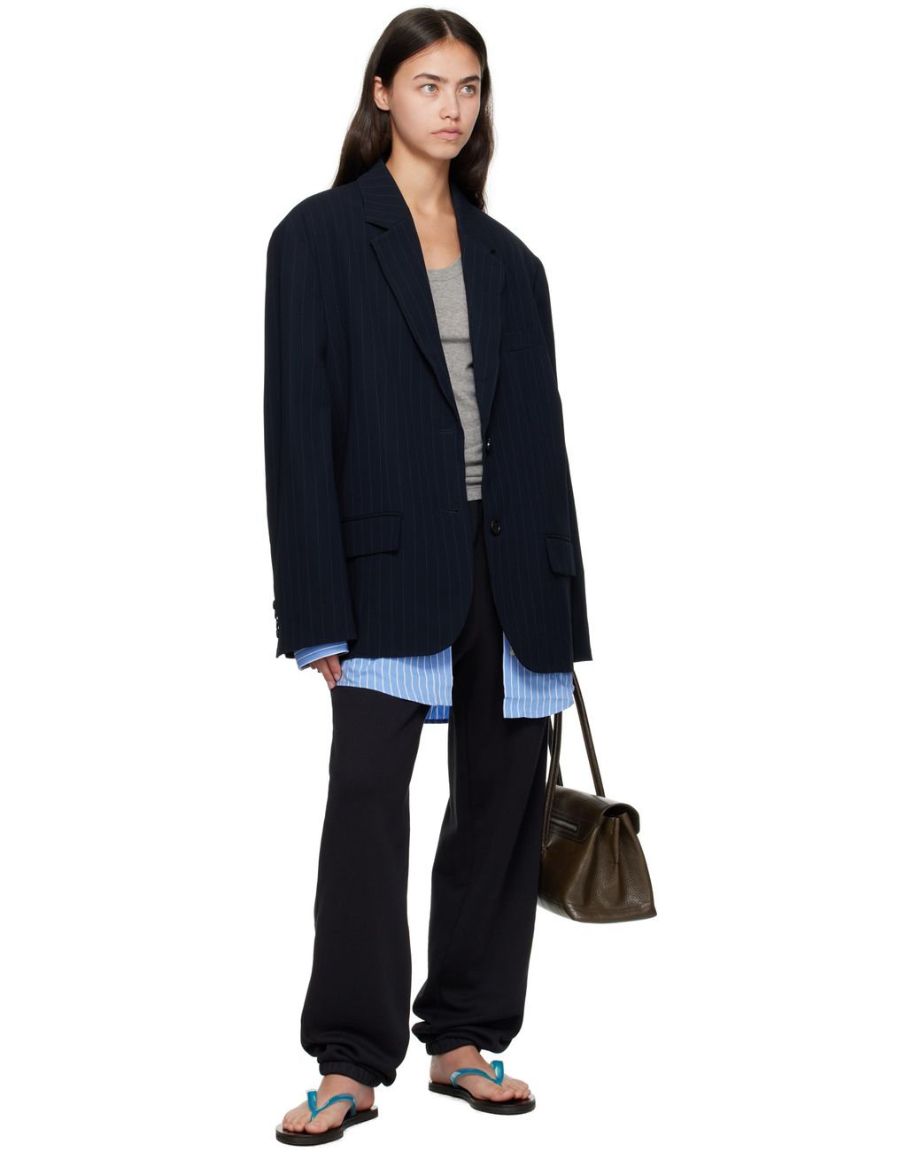 Acne Black Cotton Sweatpants