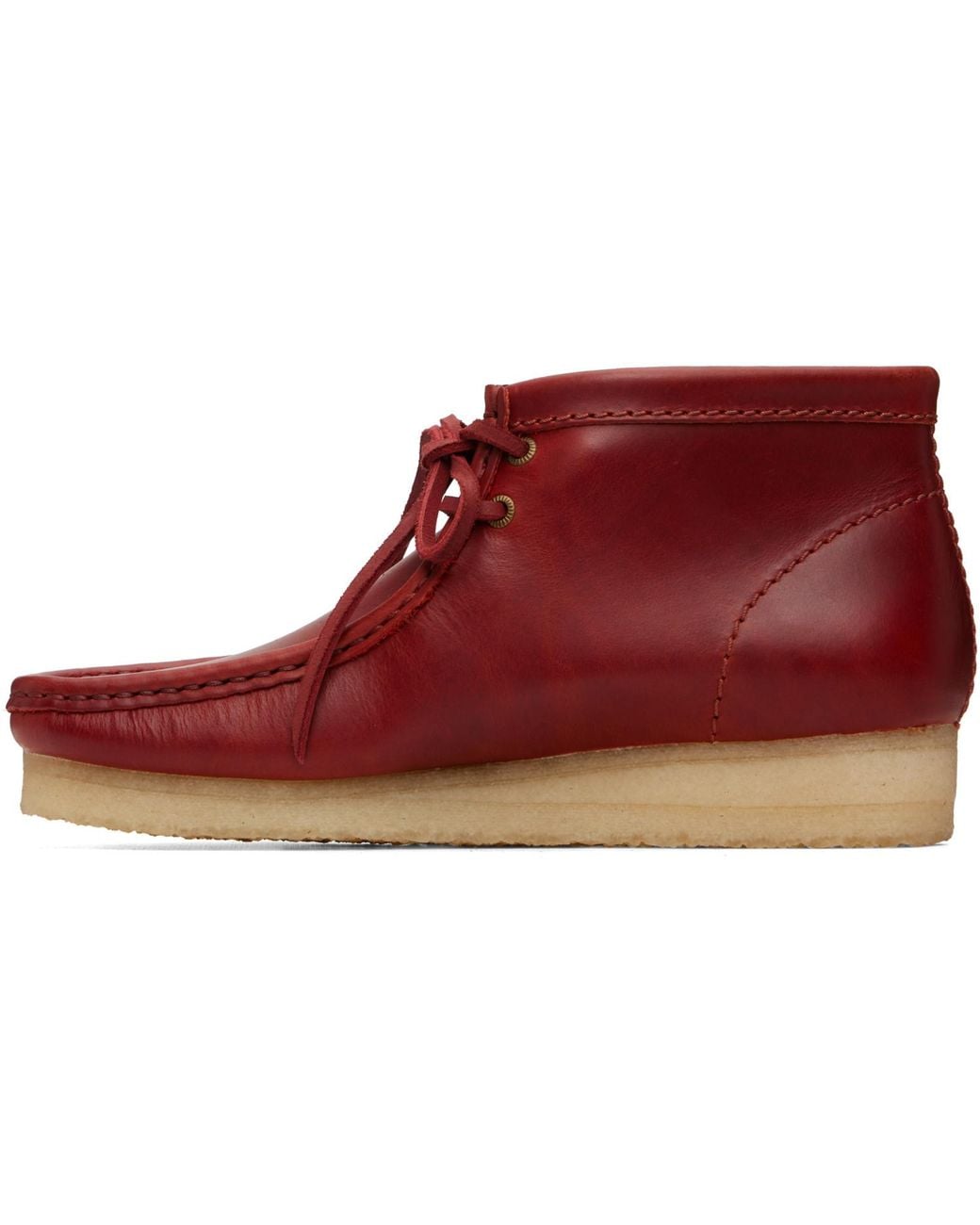 Clarks Red Wallabee Boots for men