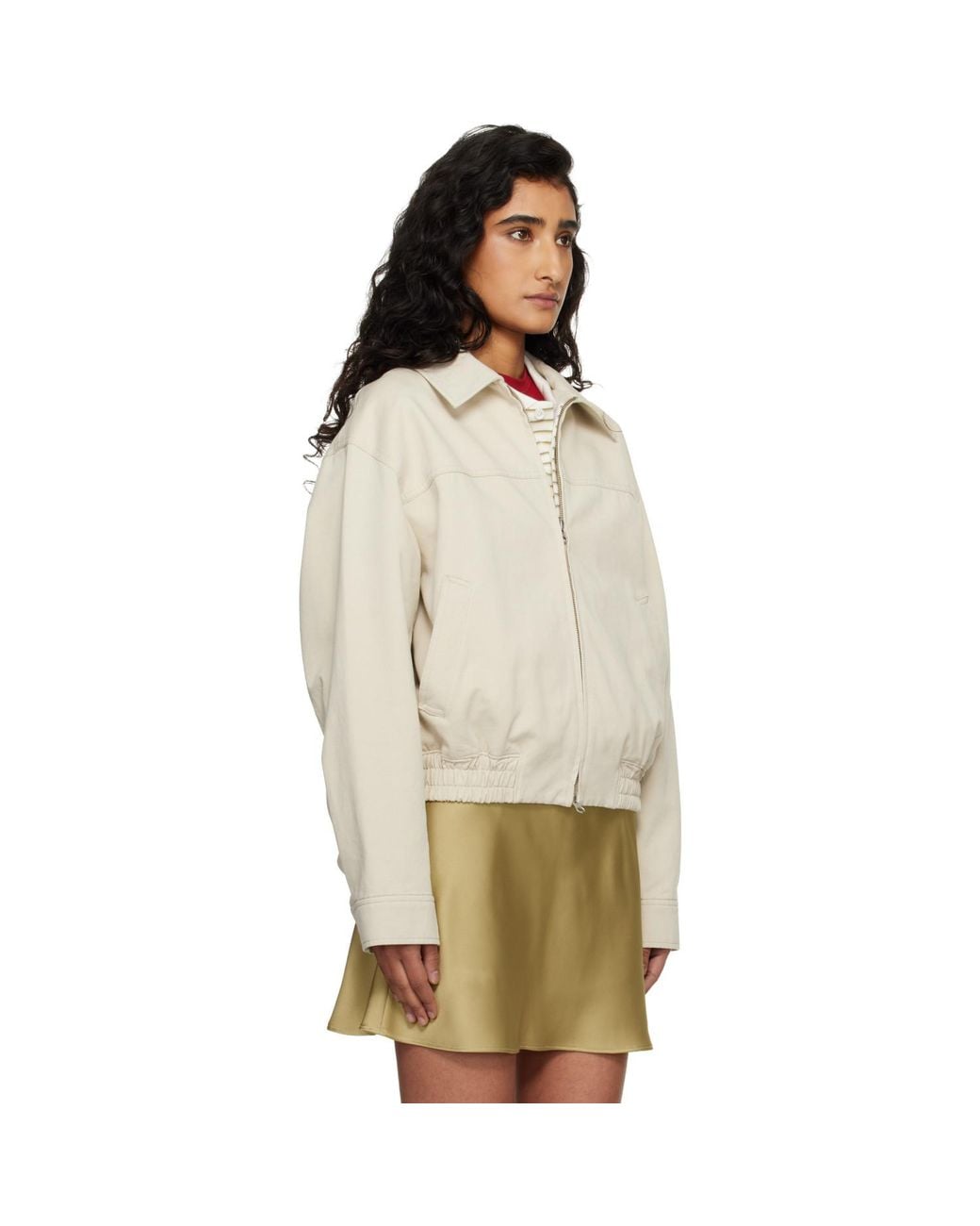 DUNST Multicolor Collared Blouson Jacket