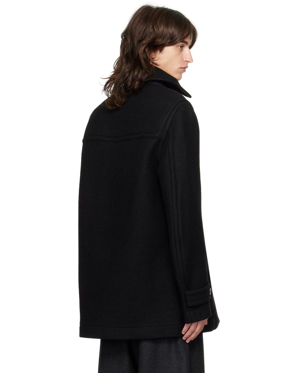 メンズ Dries Van Noten クロップド ダッフルコート ブラック | Lyst メンズ Dries Van Noten クロップド ダッフルコート ブラック | Lyst