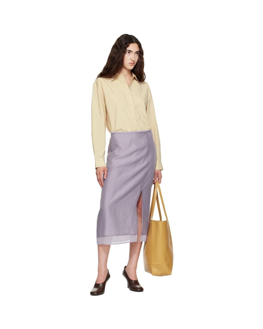 Totême Multicolor Classic Tumbled Shirt
