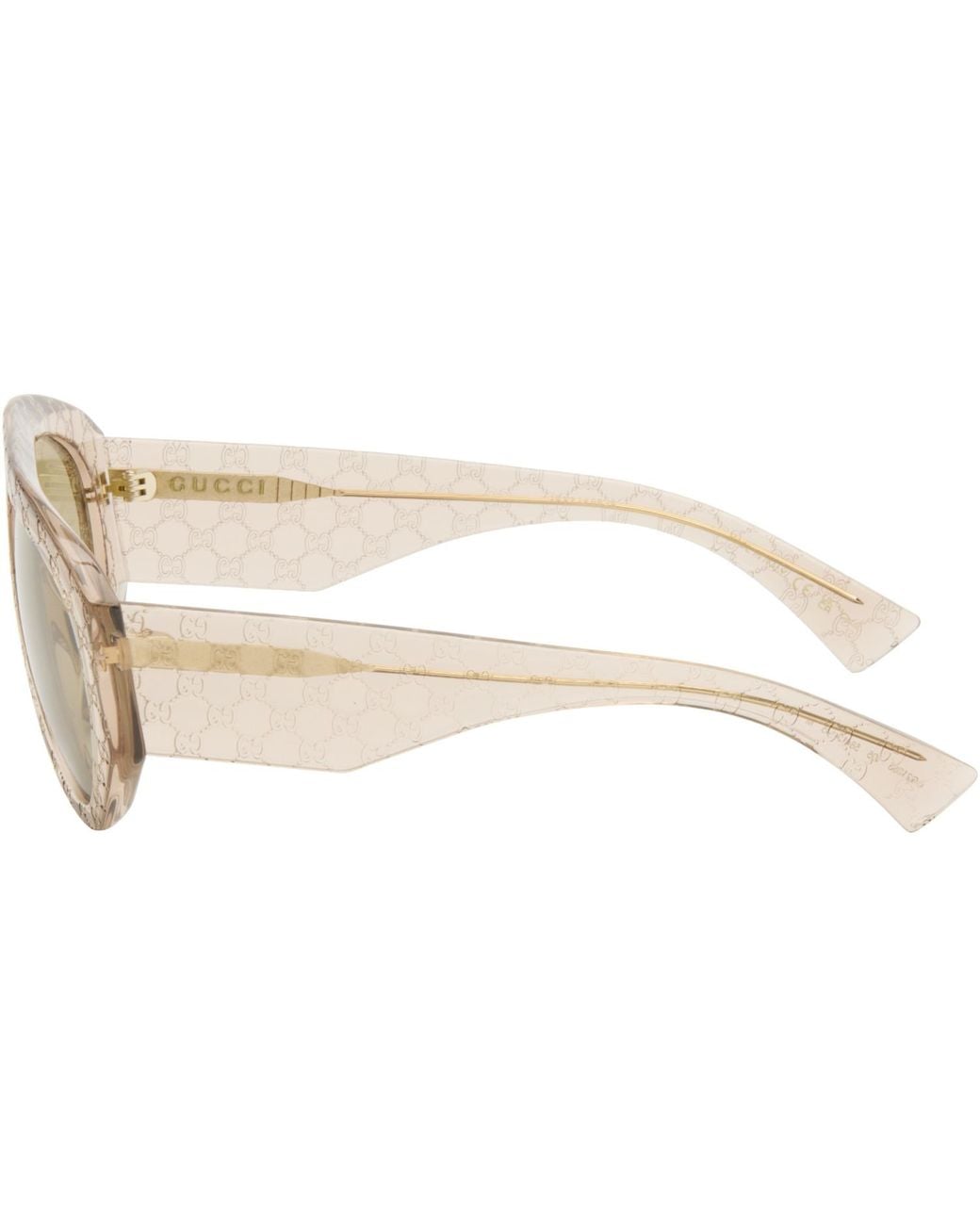 Gucci Black Mask Frame Sunglasses