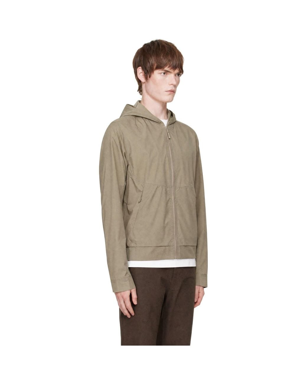 Veilance Natural Taupe Demlo Hoody Jacket for men