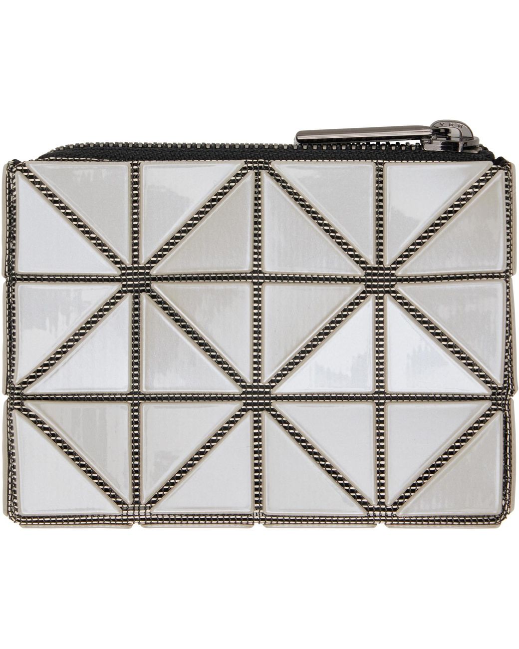 Issey Miyake Metallic Cassette Card Holder for men