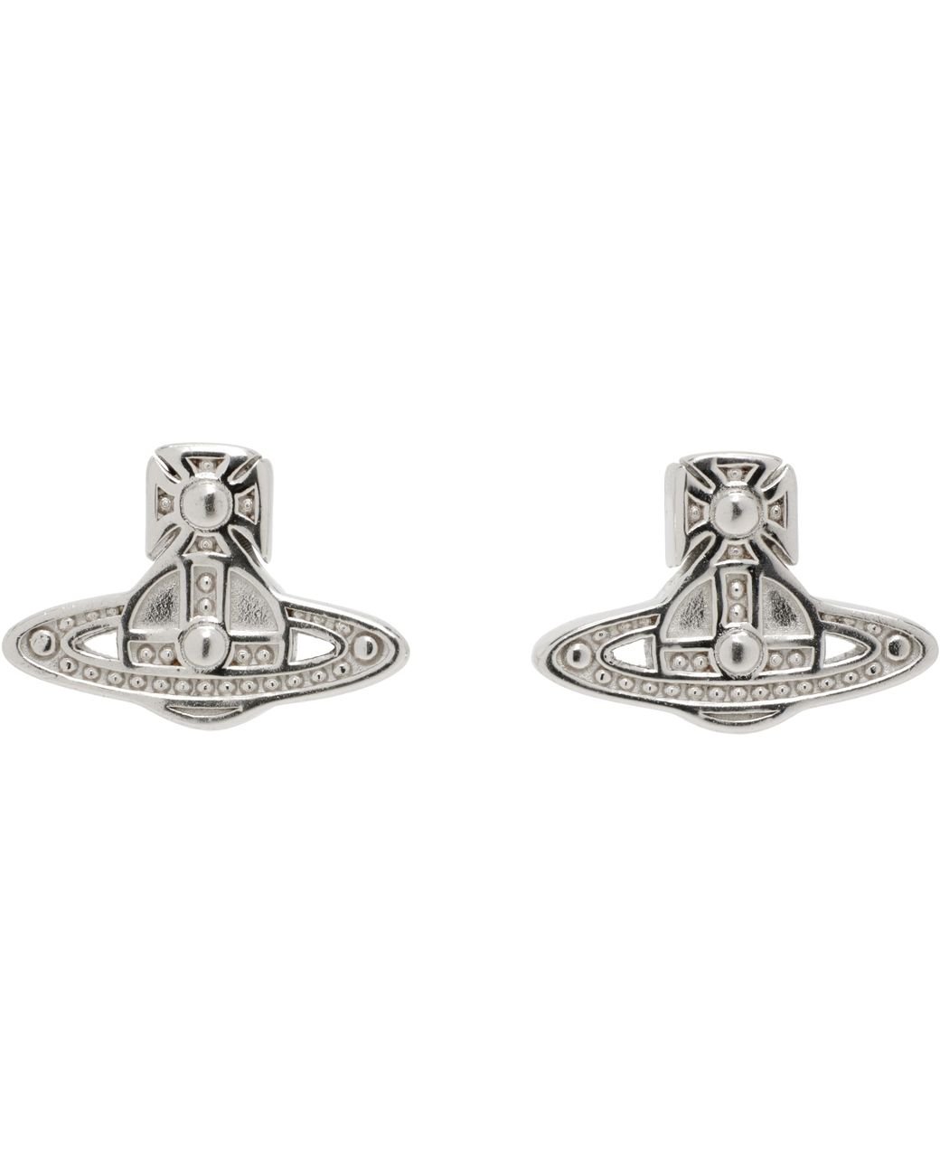 Vivienne Westwood OSLO SILVER ピアス Vivienne Westwood Oslo Silver Earrings in Metallic | Lyst UK