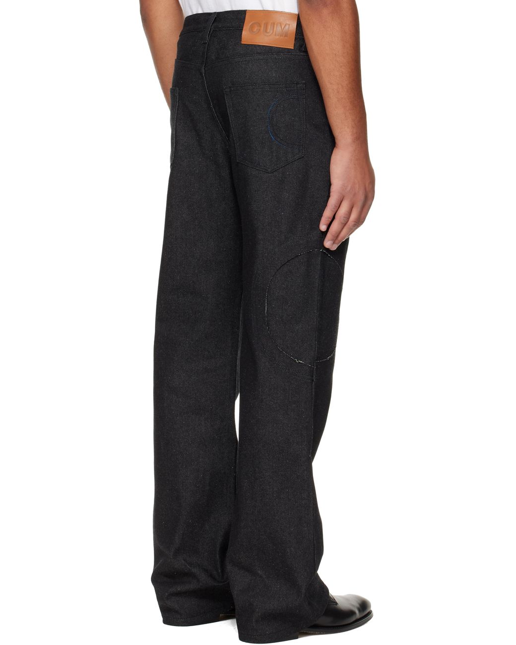 Edward Cuming Black Circle Window V01S Jeans for men