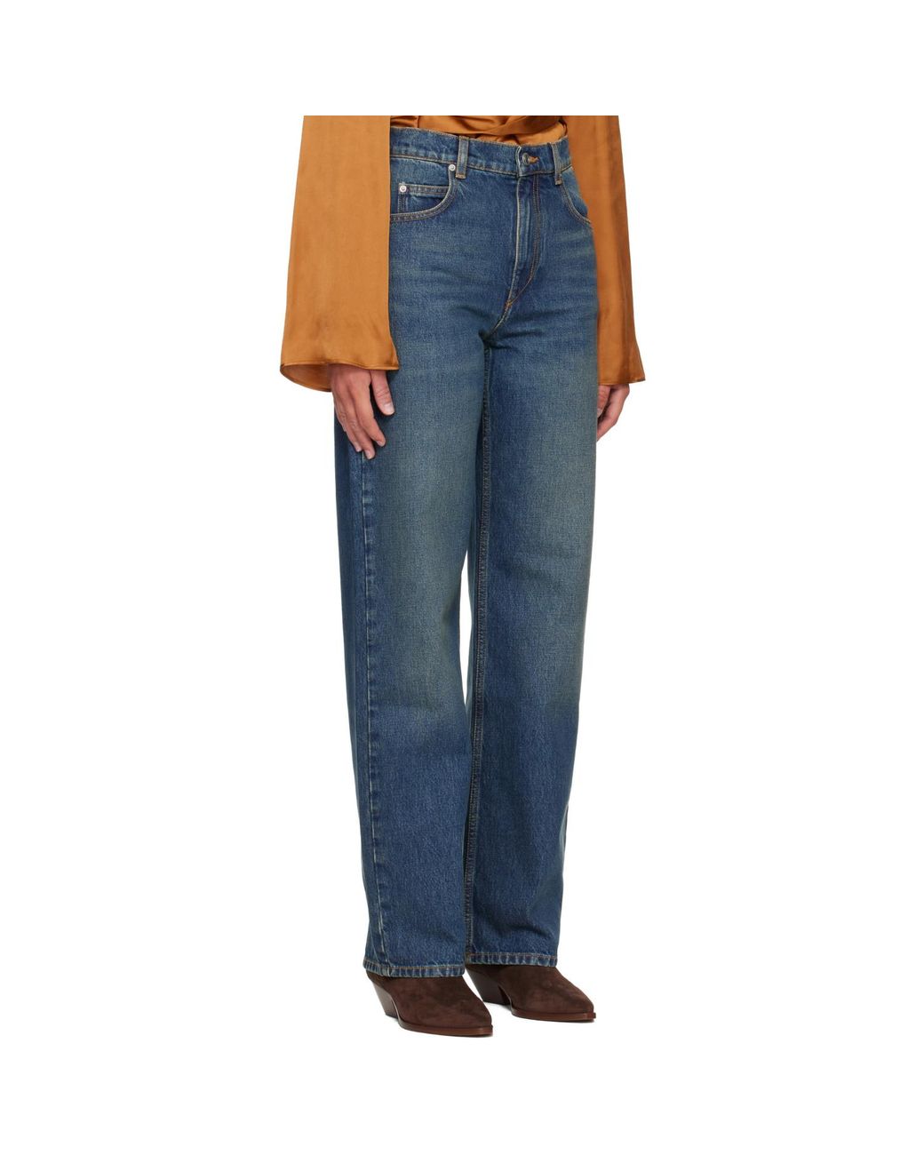Isabel Marant Blue Dromie Jeans