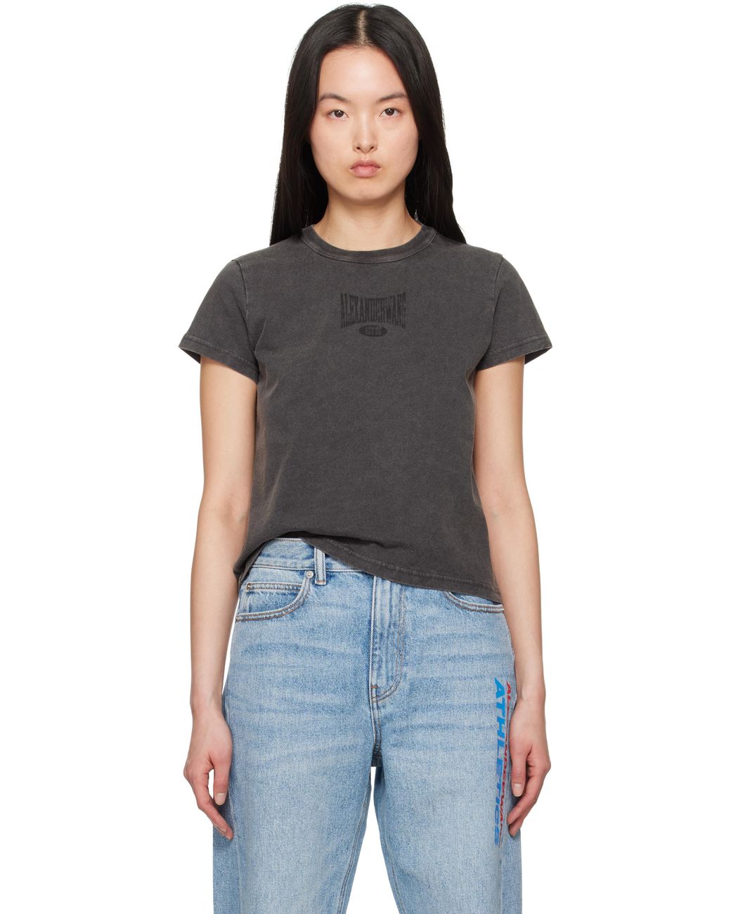 【Alexander Wang】パフロゴ シュランケン Tシャツ 1CC1251991001T.jpg?sw=1200