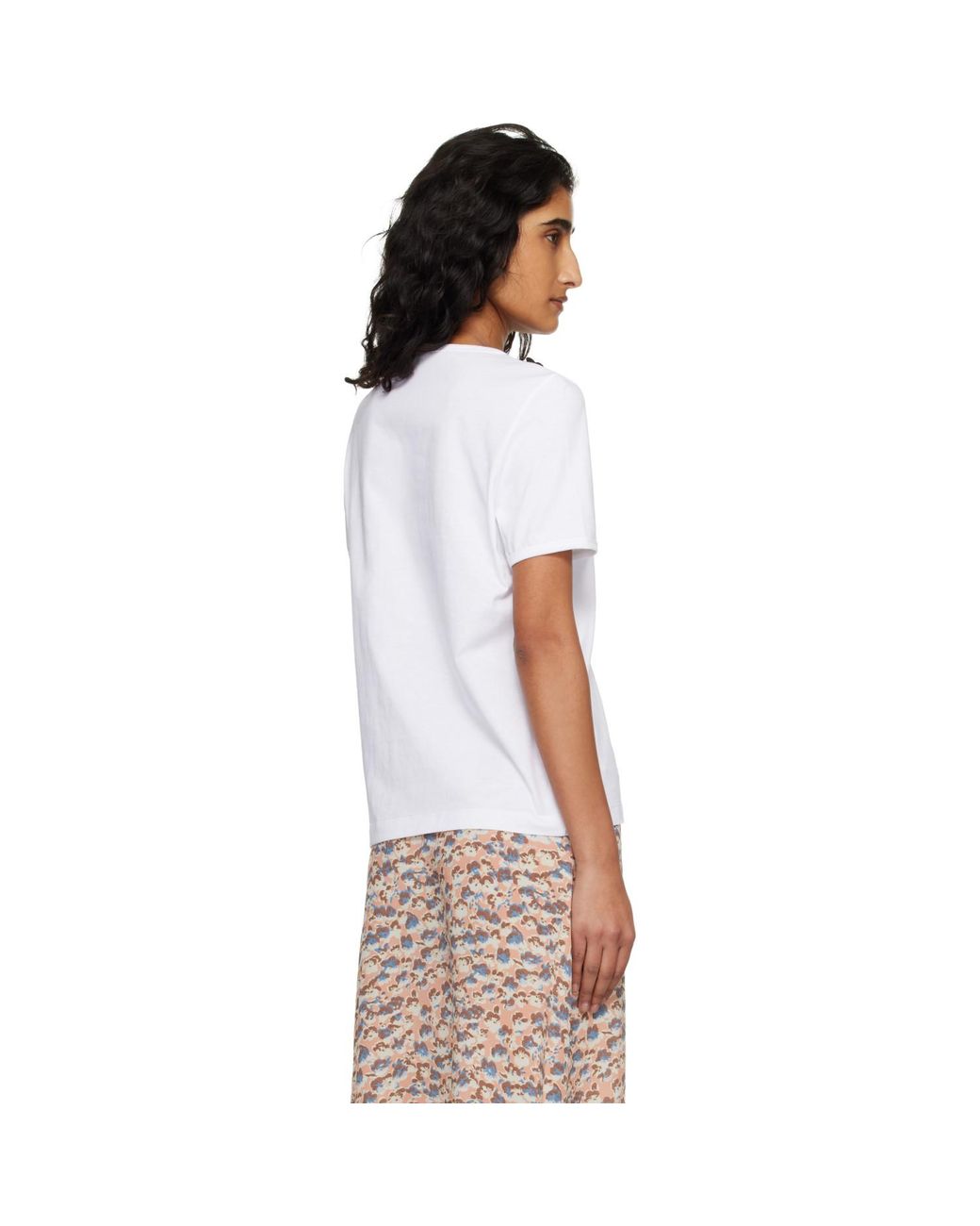 Marni White Cotton Jersey T-Shirt