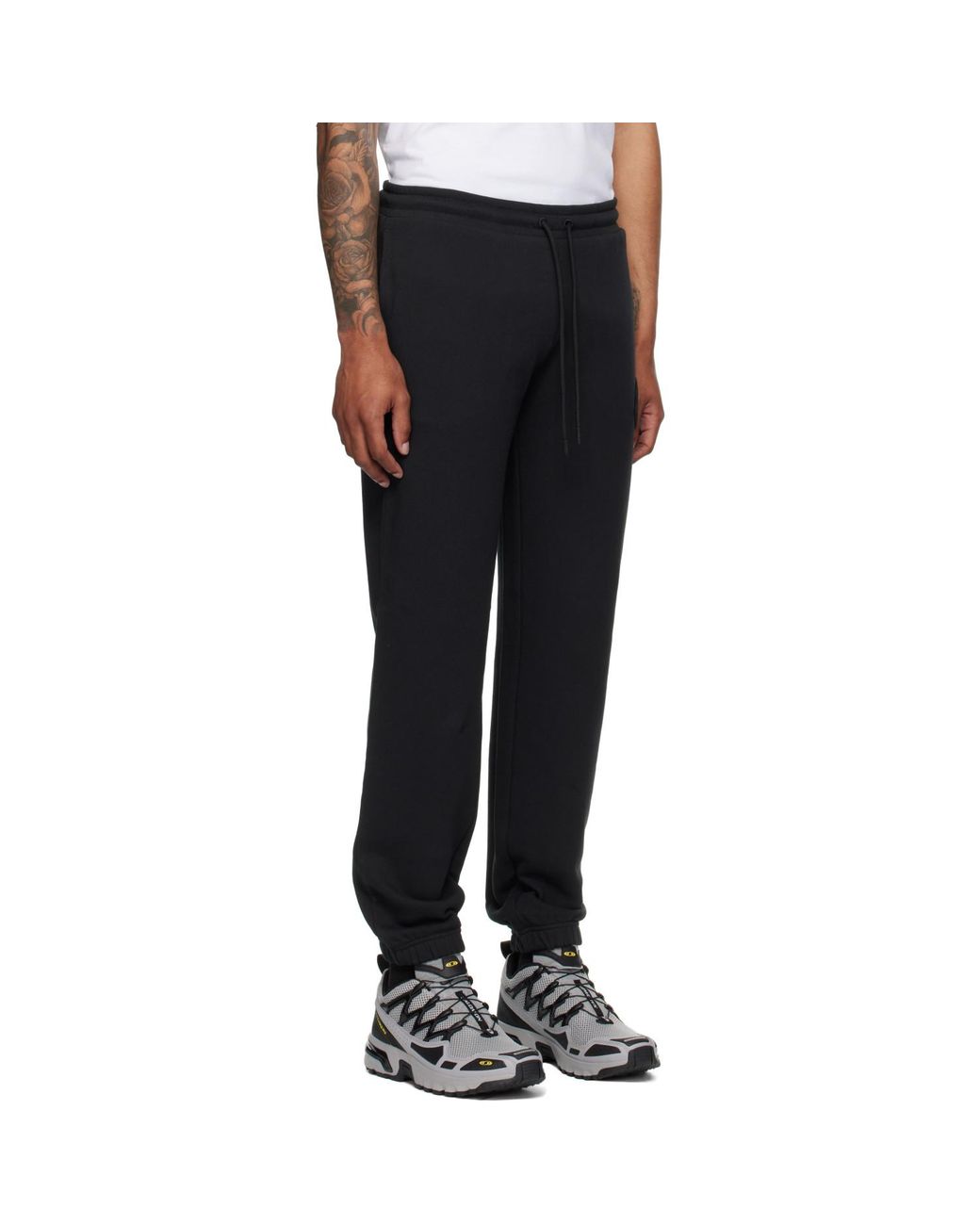Moncler Black Archivio Creativo Sweatpants for men