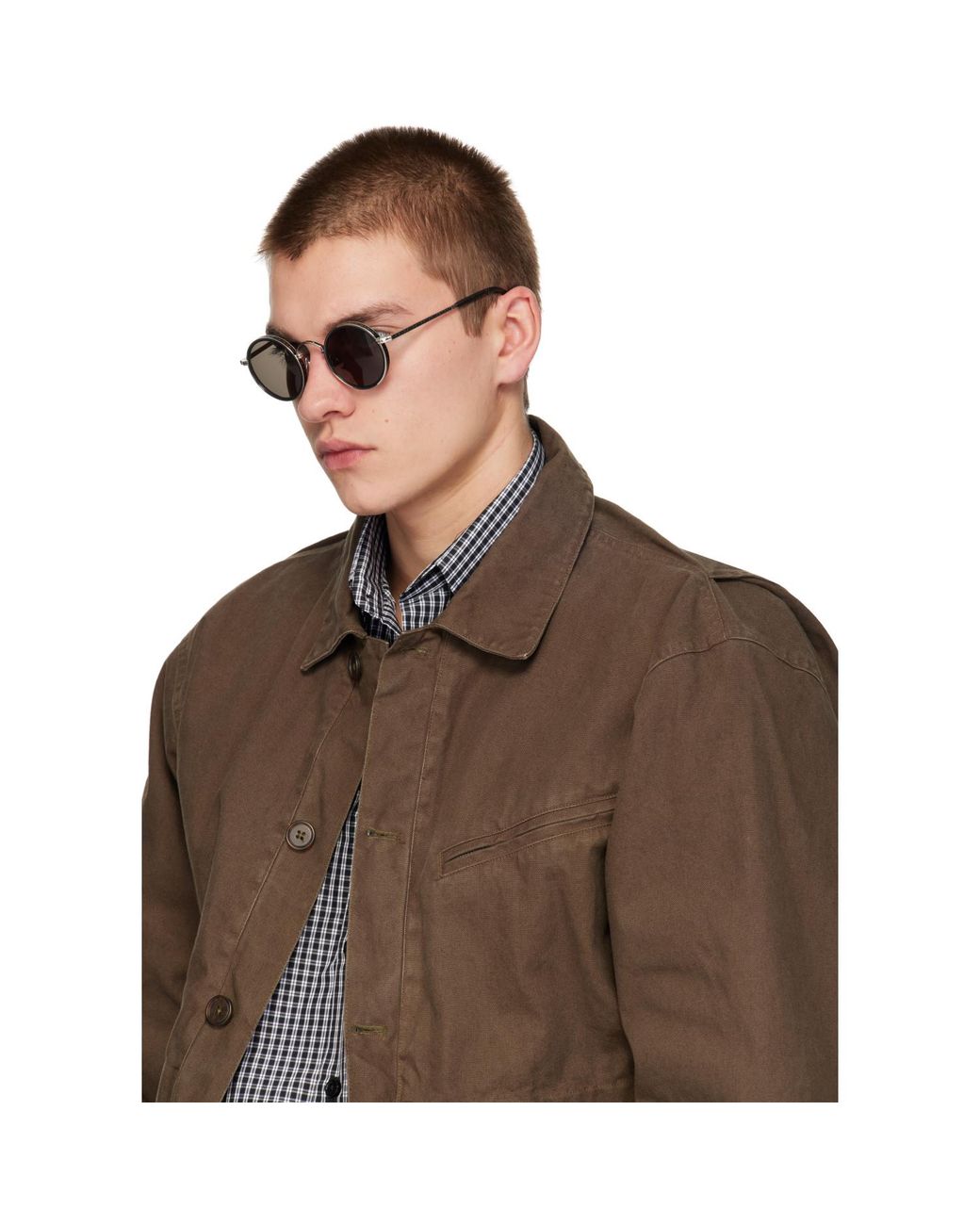 Matsuda Brown M3100-I Sunglasses for men