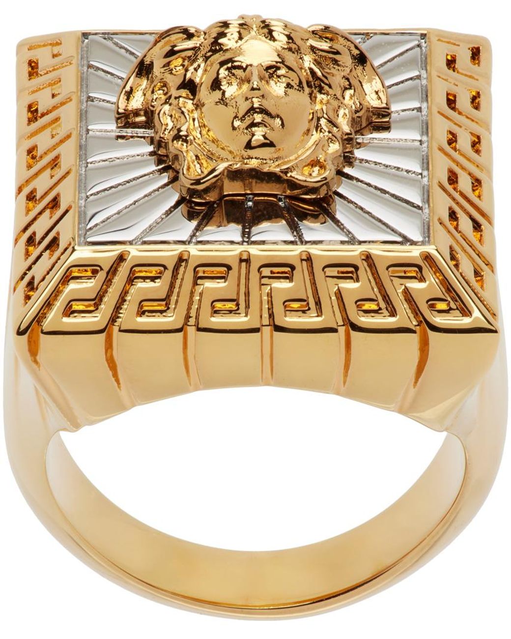 指輪・リング VERSACE SS23 SQUARE MEDUSA RING (1005360_1A006203J000) s-l400.jpg