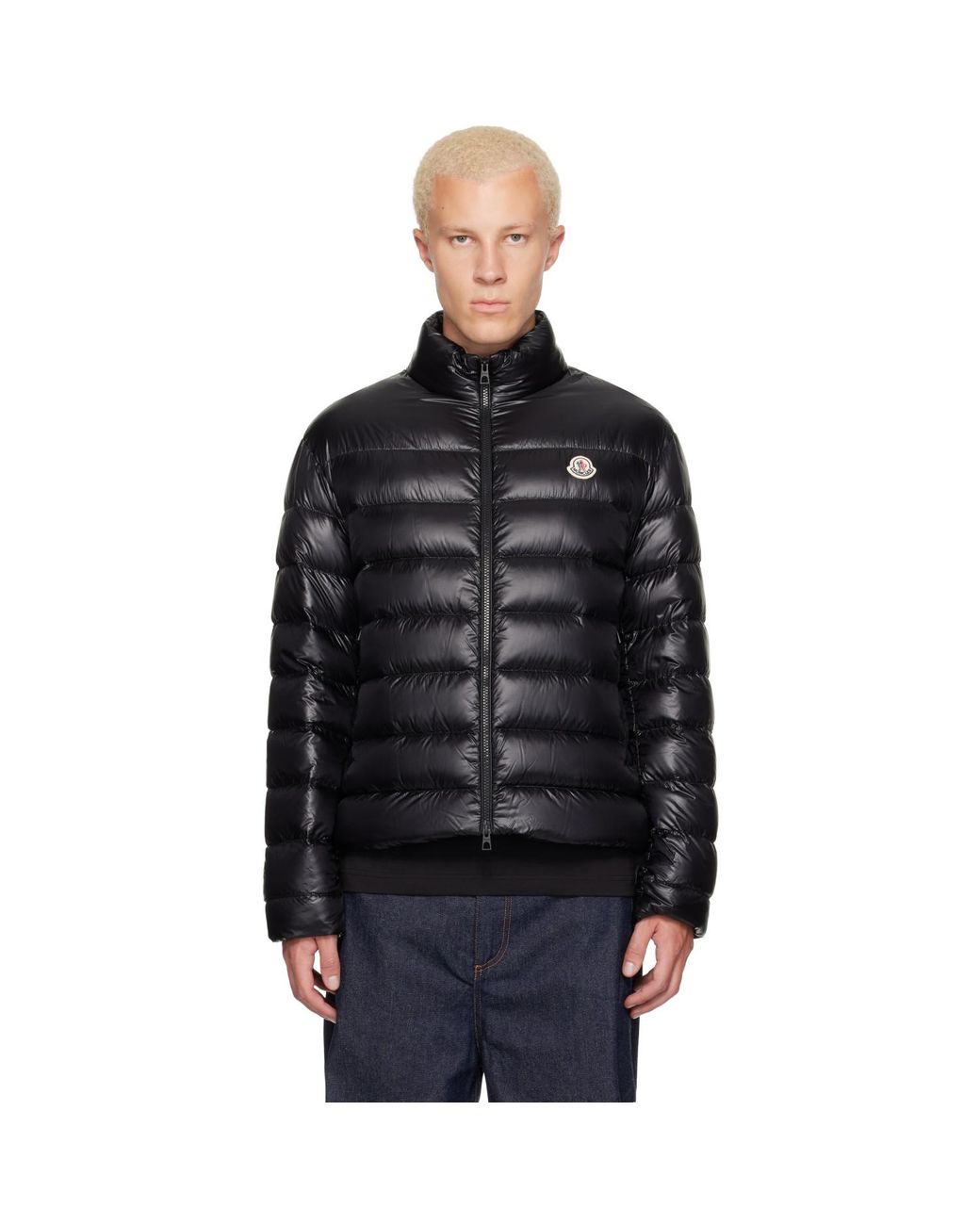 Moncler Black Sergesta Packable Short Down Jacket for men