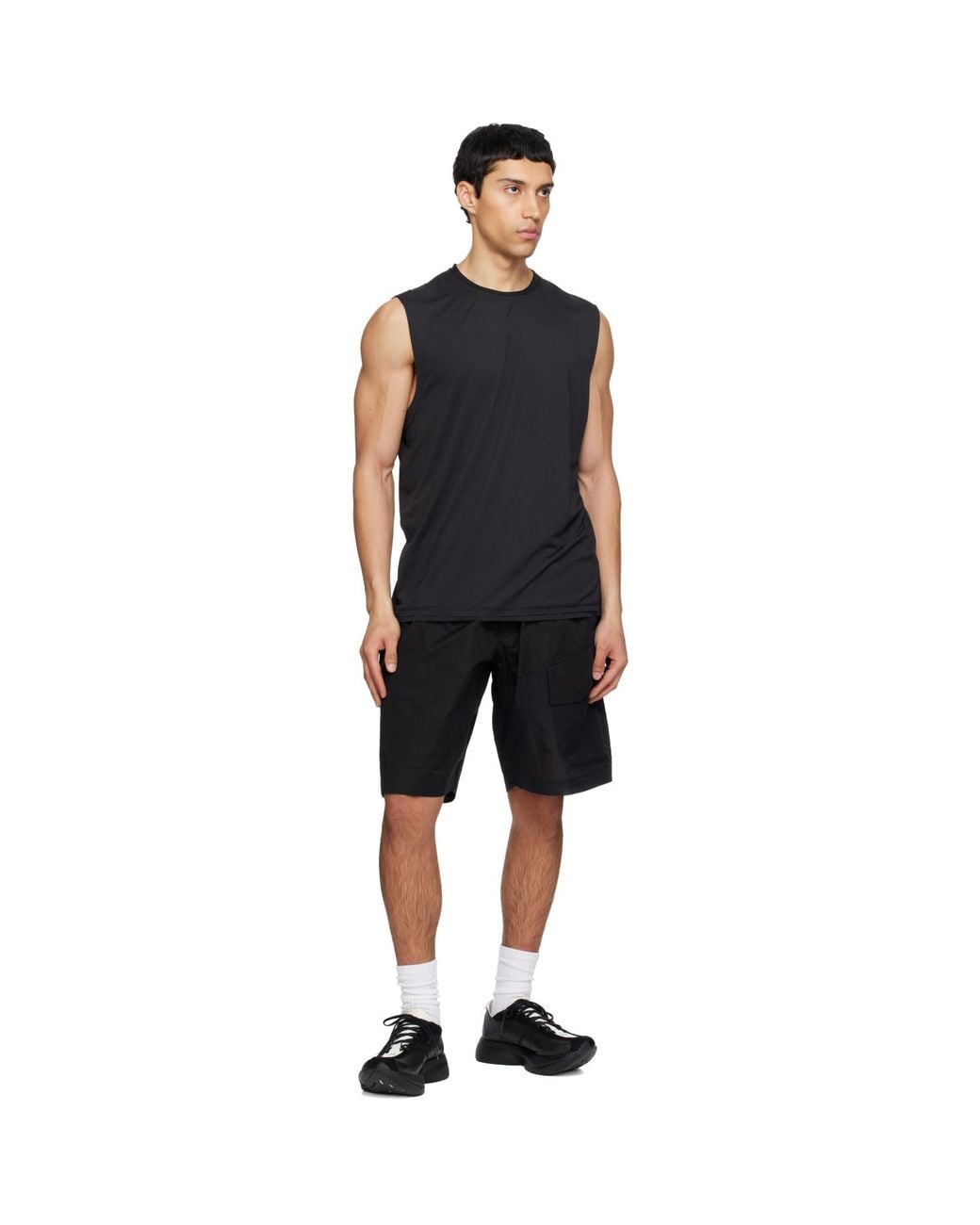 Y-3 Black Adios 3.0 Lx Sneakers for men