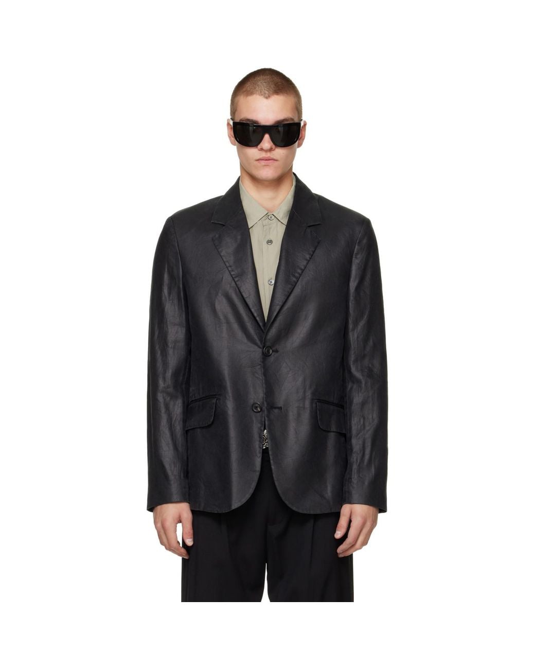 Our Legacy Black Classic Blazer for men