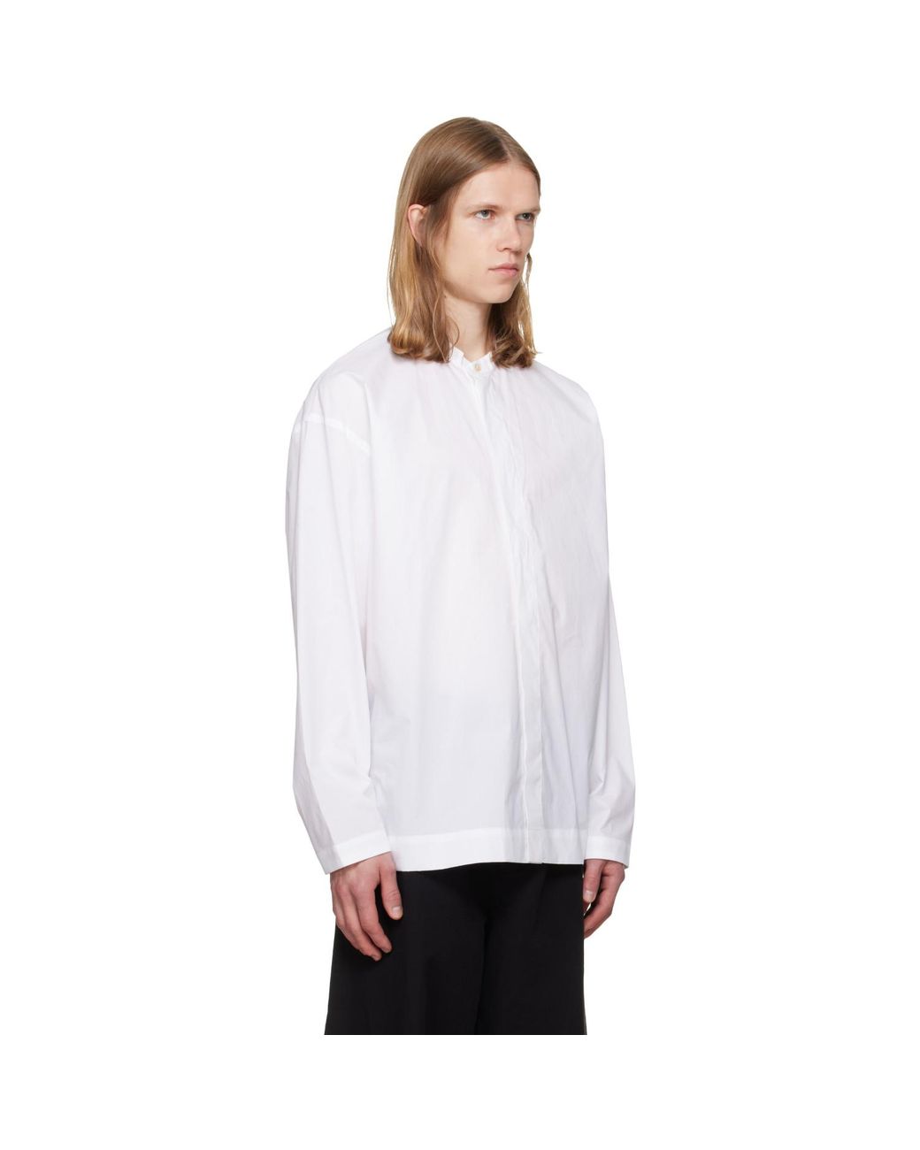 Studio Nicholson White Karst Shirt for men