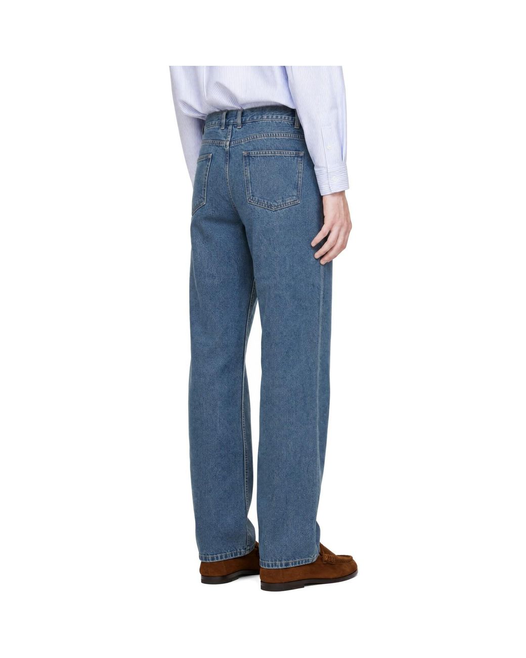 Jean Aaron Bleu A.P.C. pour homme en coloris Blue