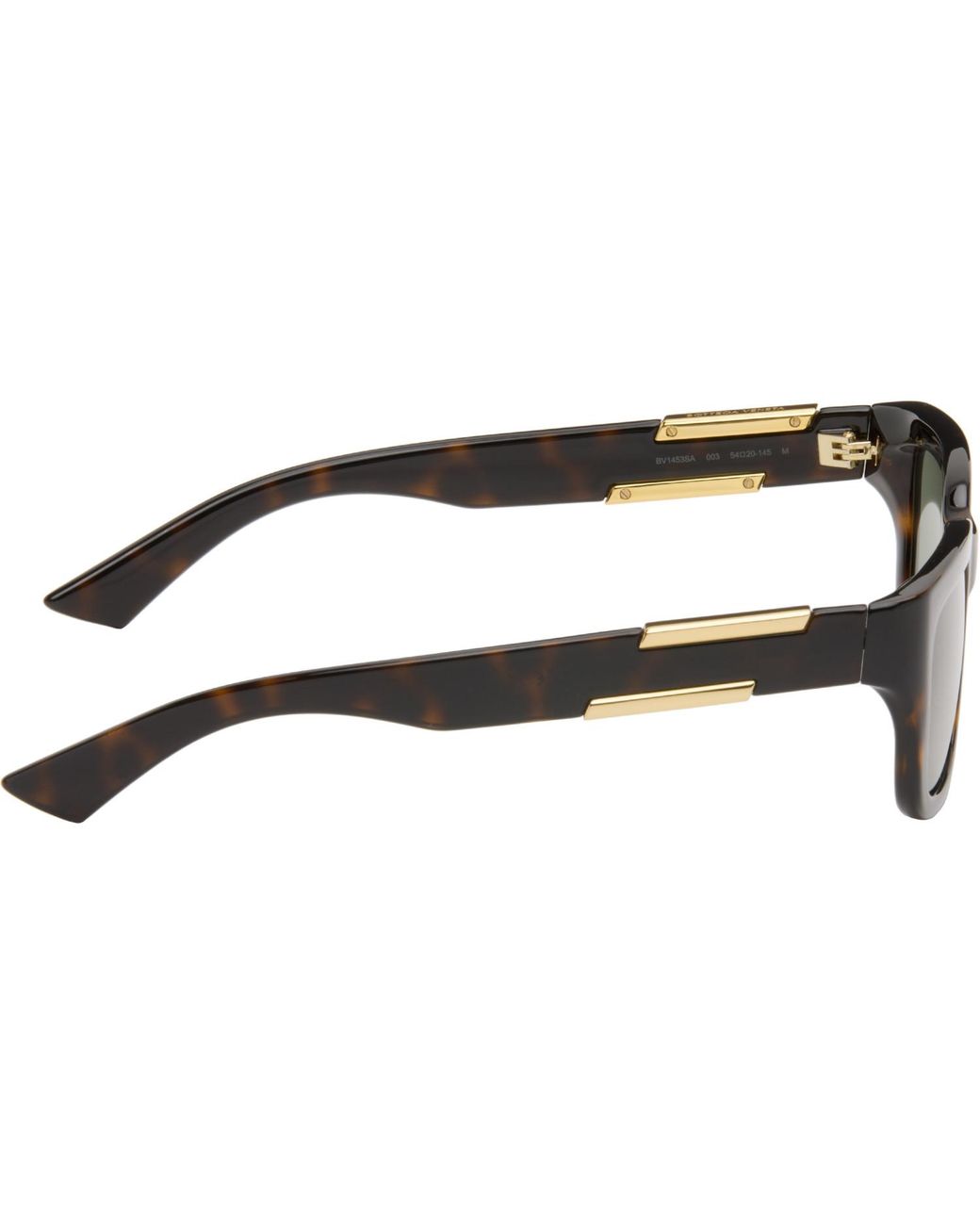 Bottega Veneta Black Ribbon Sunglasses for men